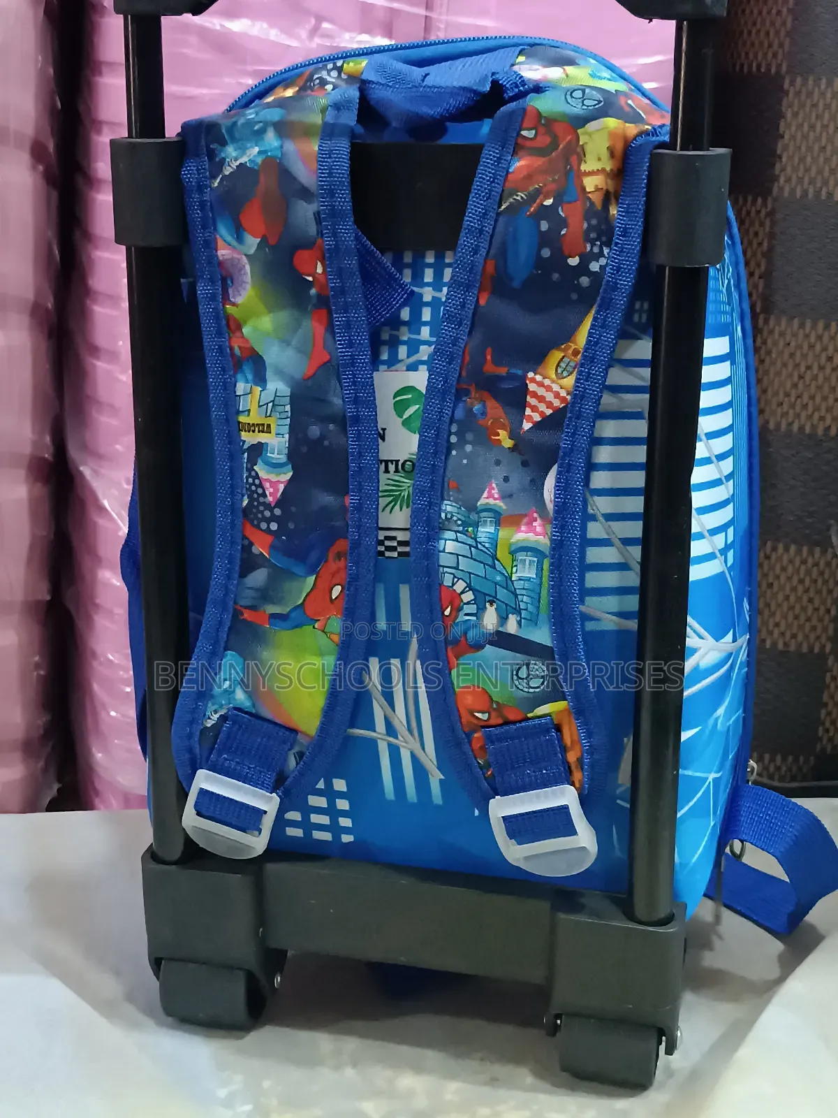 Boys Single Trolley School Bag