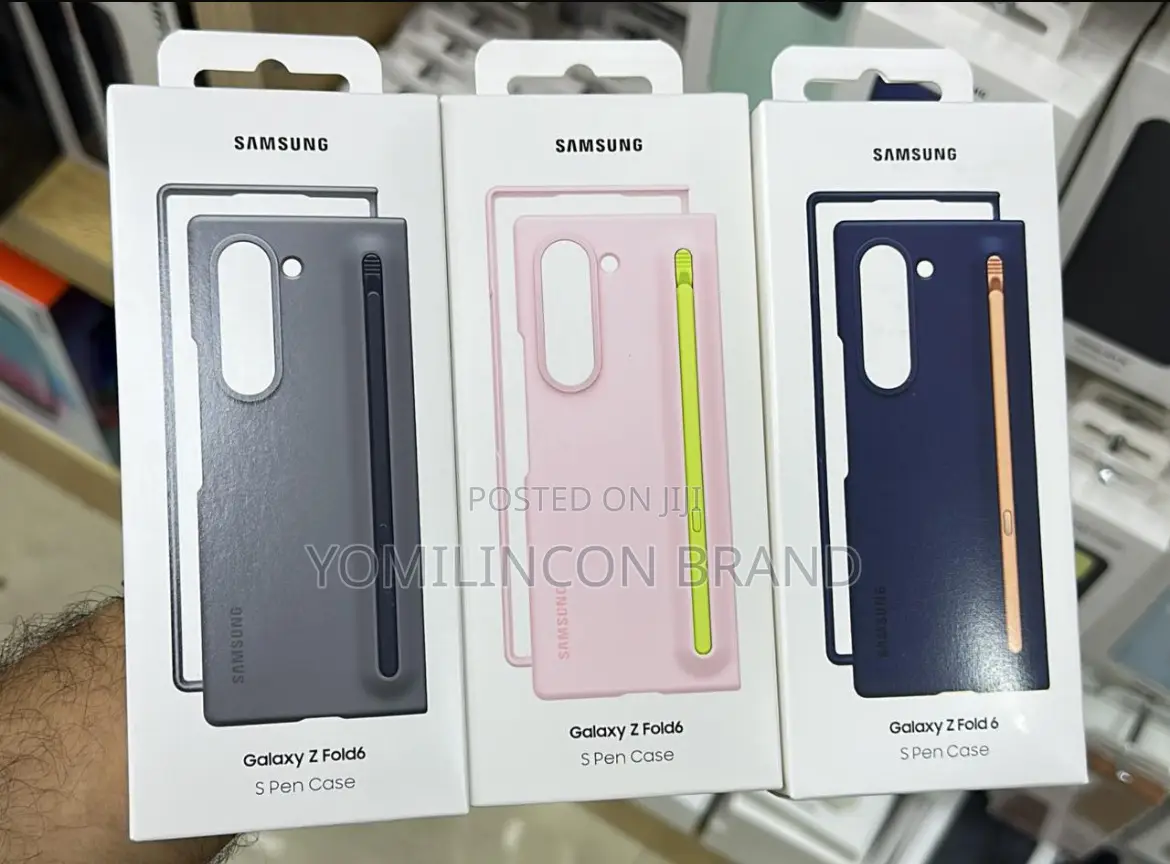 Samsung Galaxy Z Fold 6 Phone Case With Built-in S Pen Holder Slot