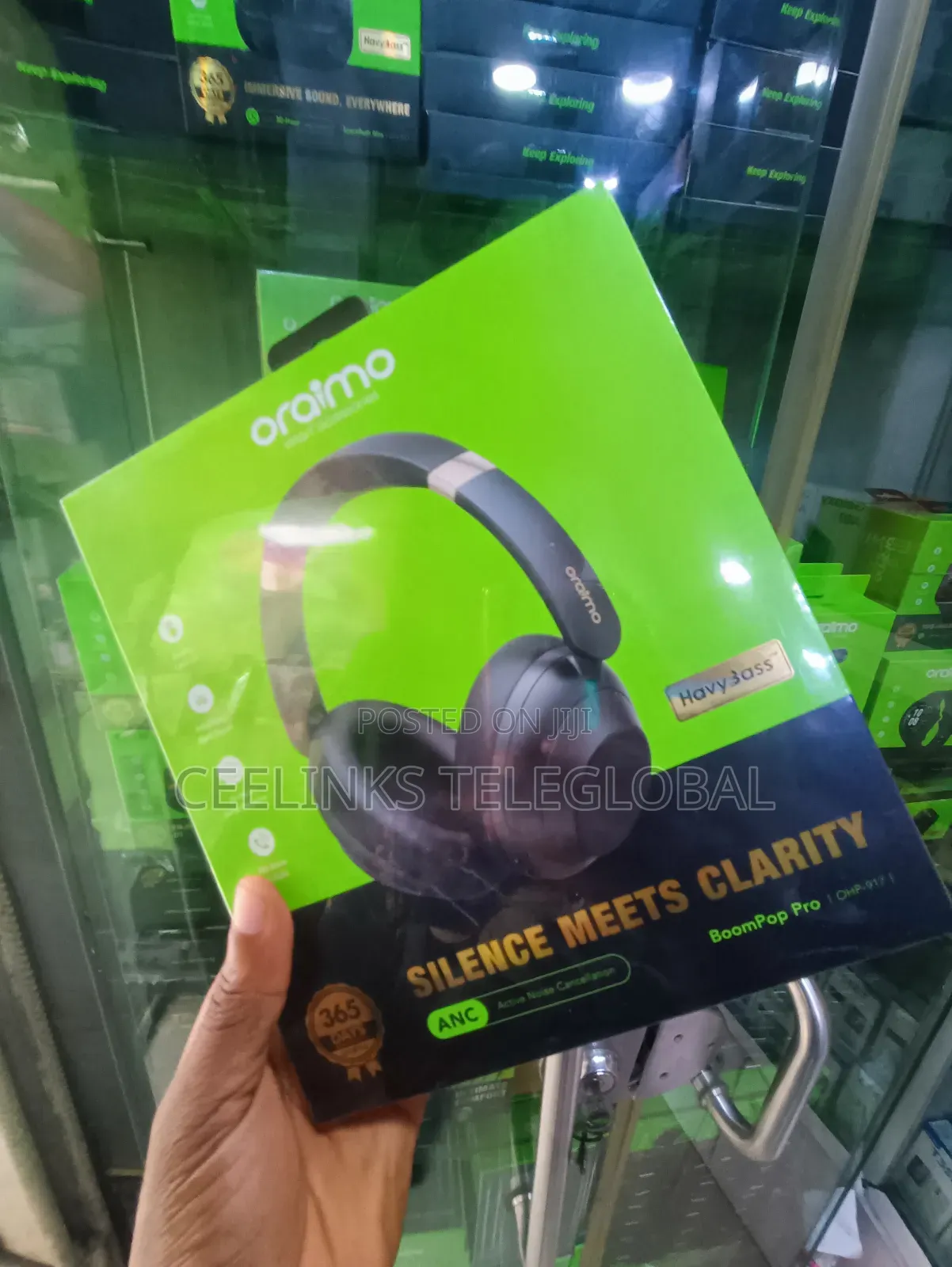 New Oraimo Boompop Pro With Noise Cancellation