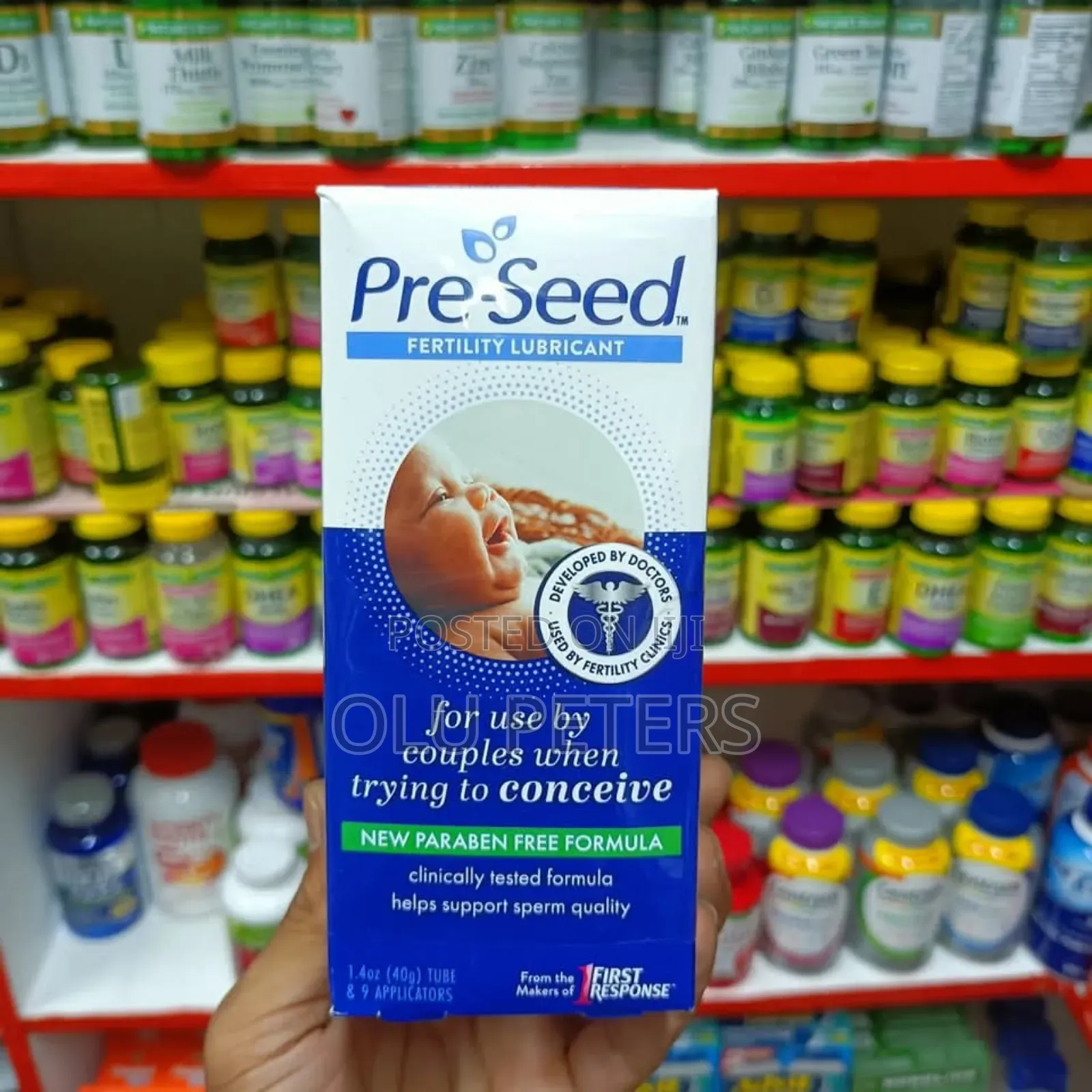 Pre-seed Fertility Lubricant