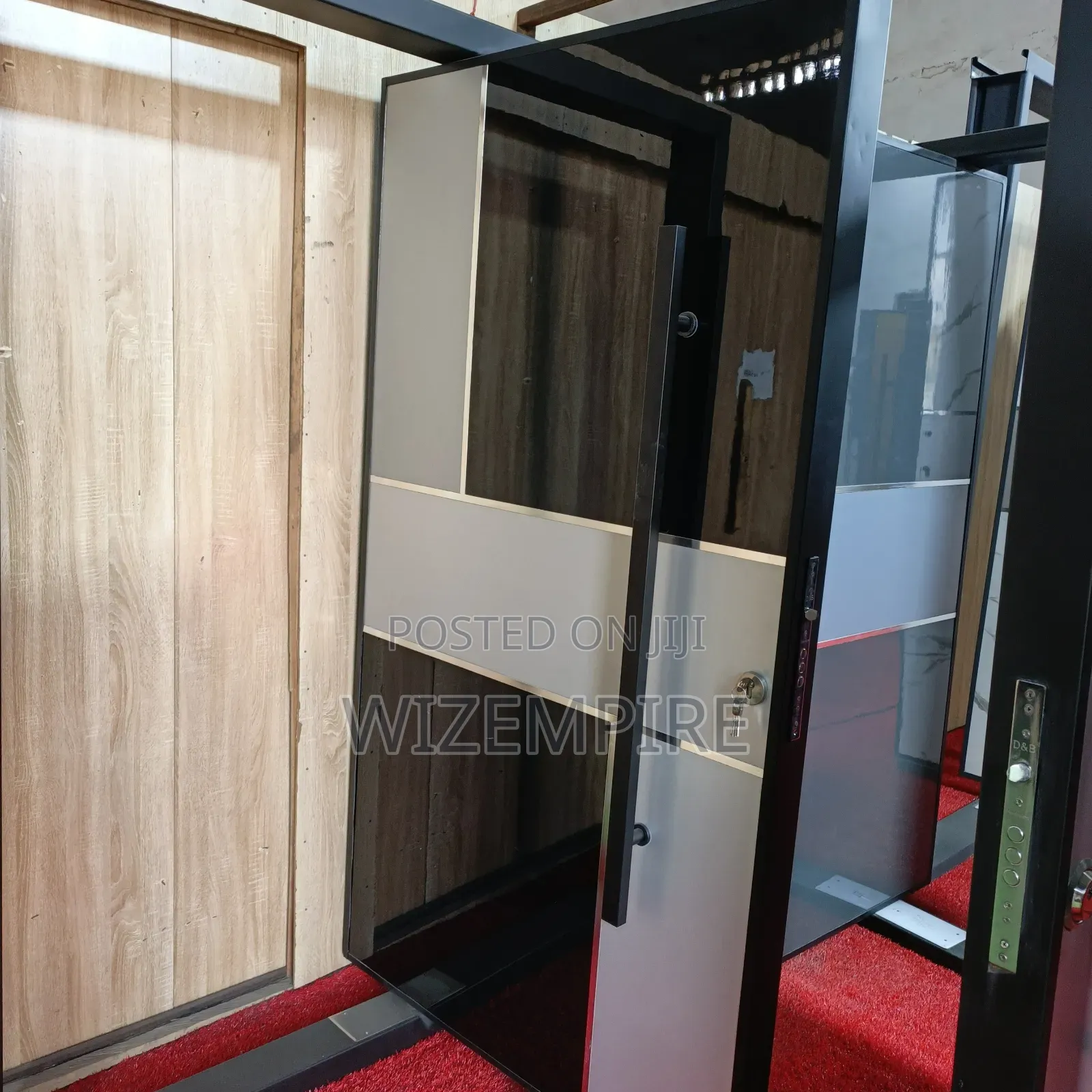 4ft Luxury Turkey Pivot Security Doors With Smart Lock Available