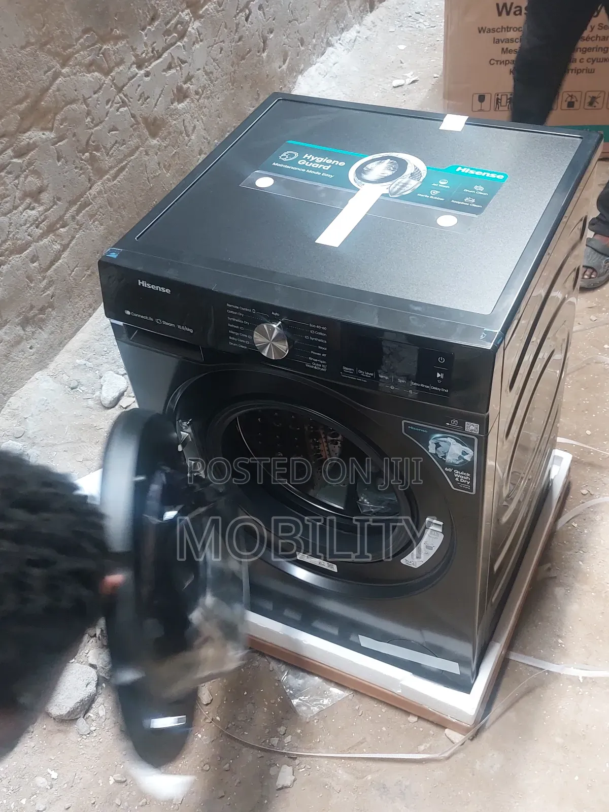 10.6/6kg Hisense Front Load Washing Automatic