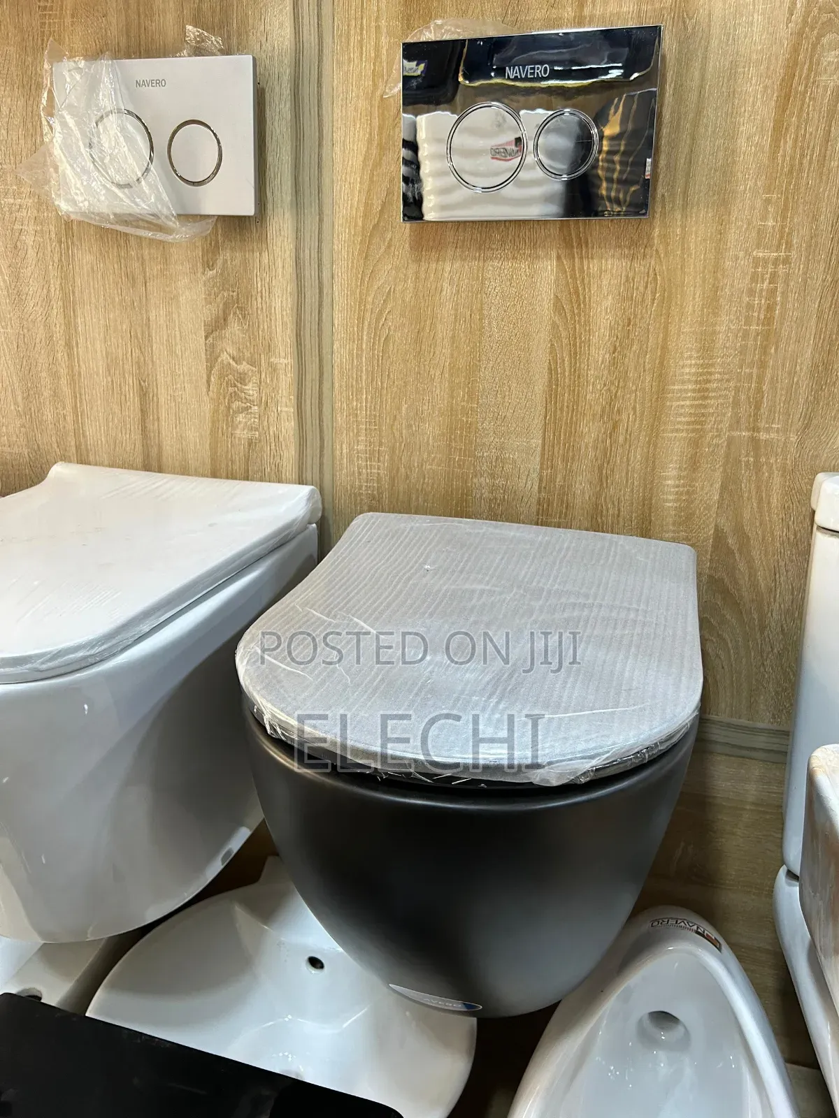 Mat Black Wall Hung Wc