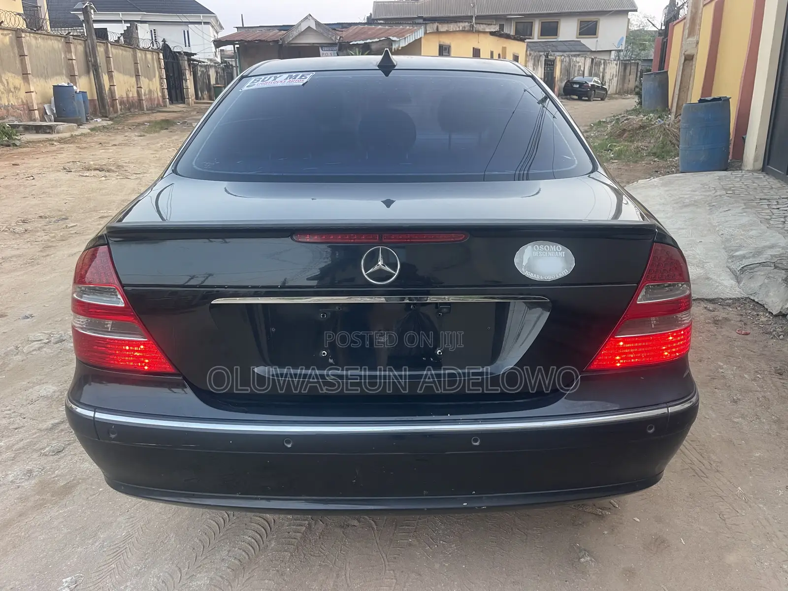 Mercedes-Benz E200 2007 Black