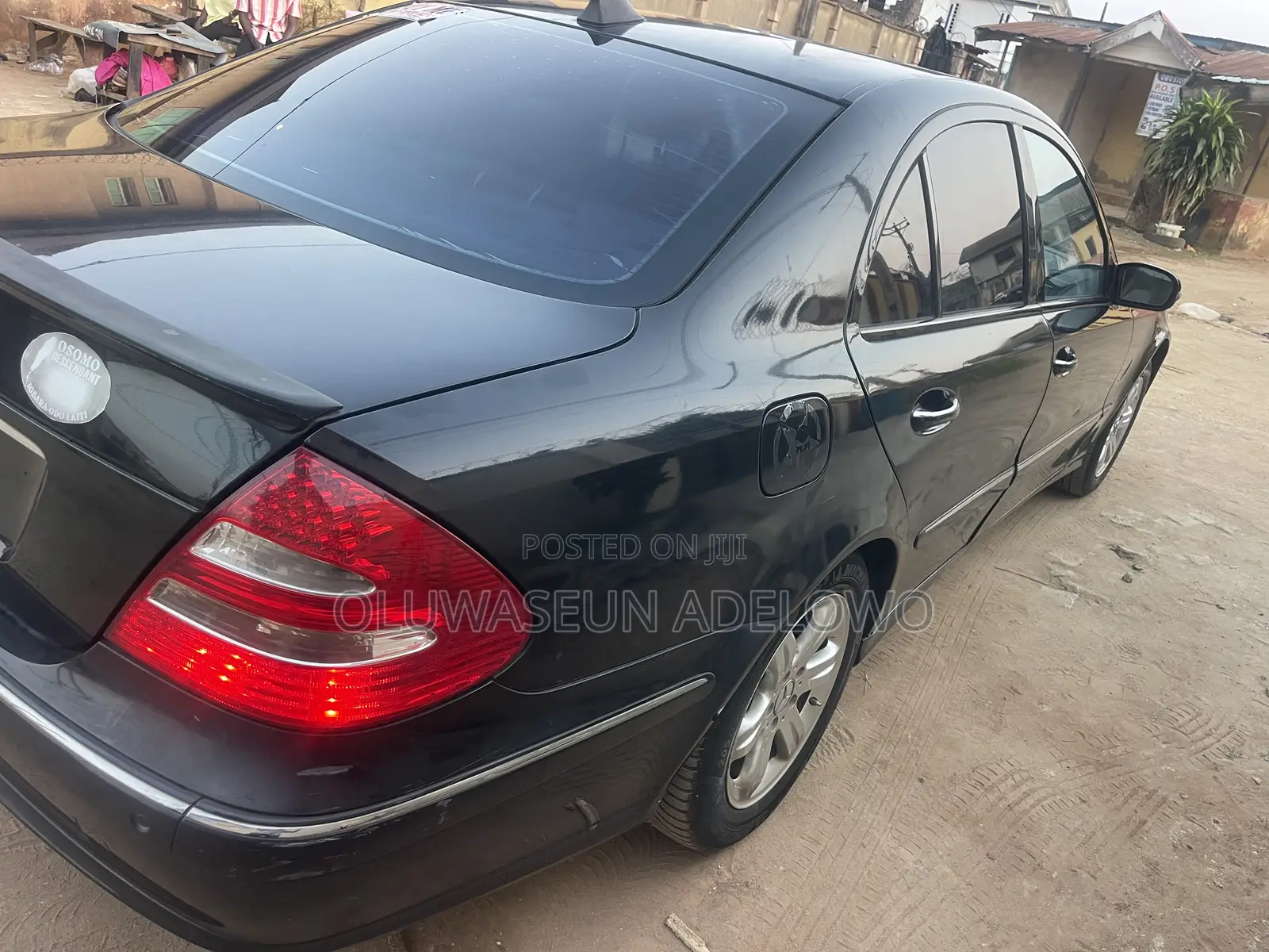 Mercedes-Benz E200 2007 Black