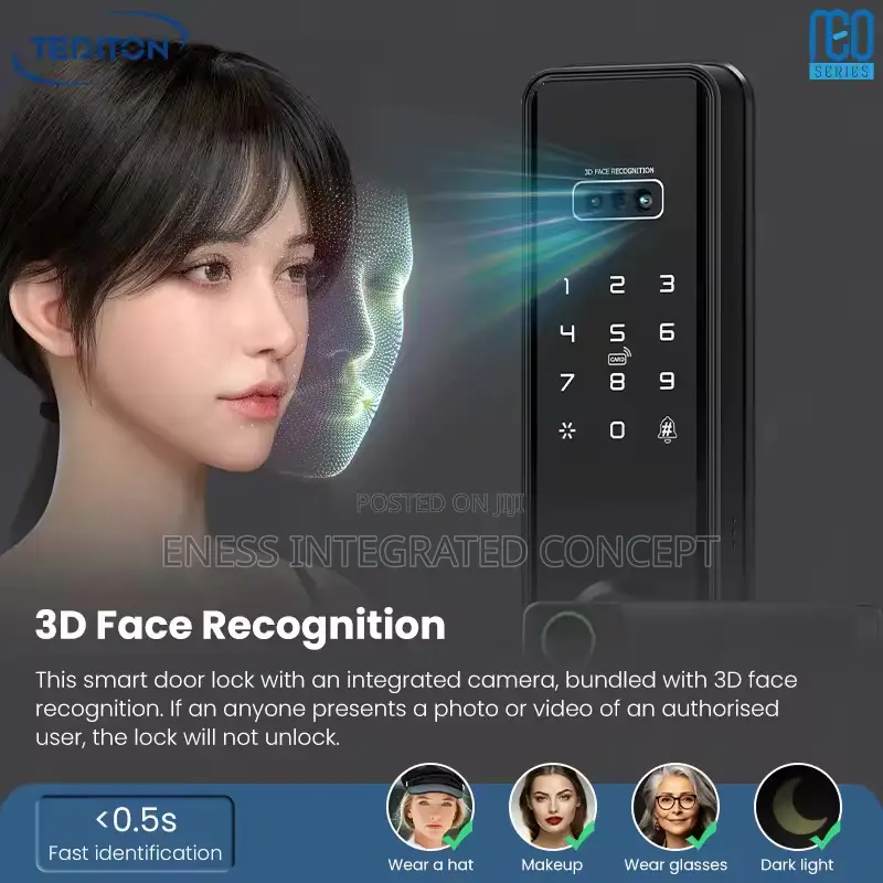 3d Face Unlock Ttlock App Smart Lock