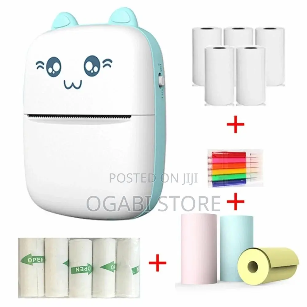 Mini Printer With Accessories