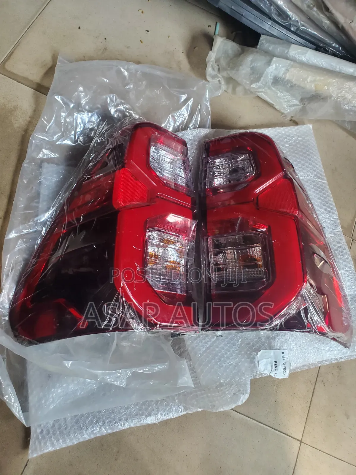 Backlight for Toyota Hilux