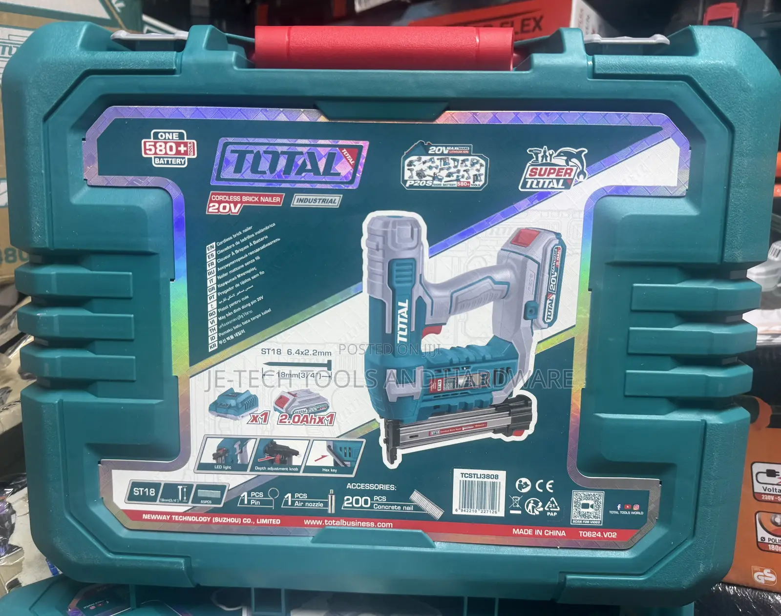 20v Cordless Braid Nailer F35