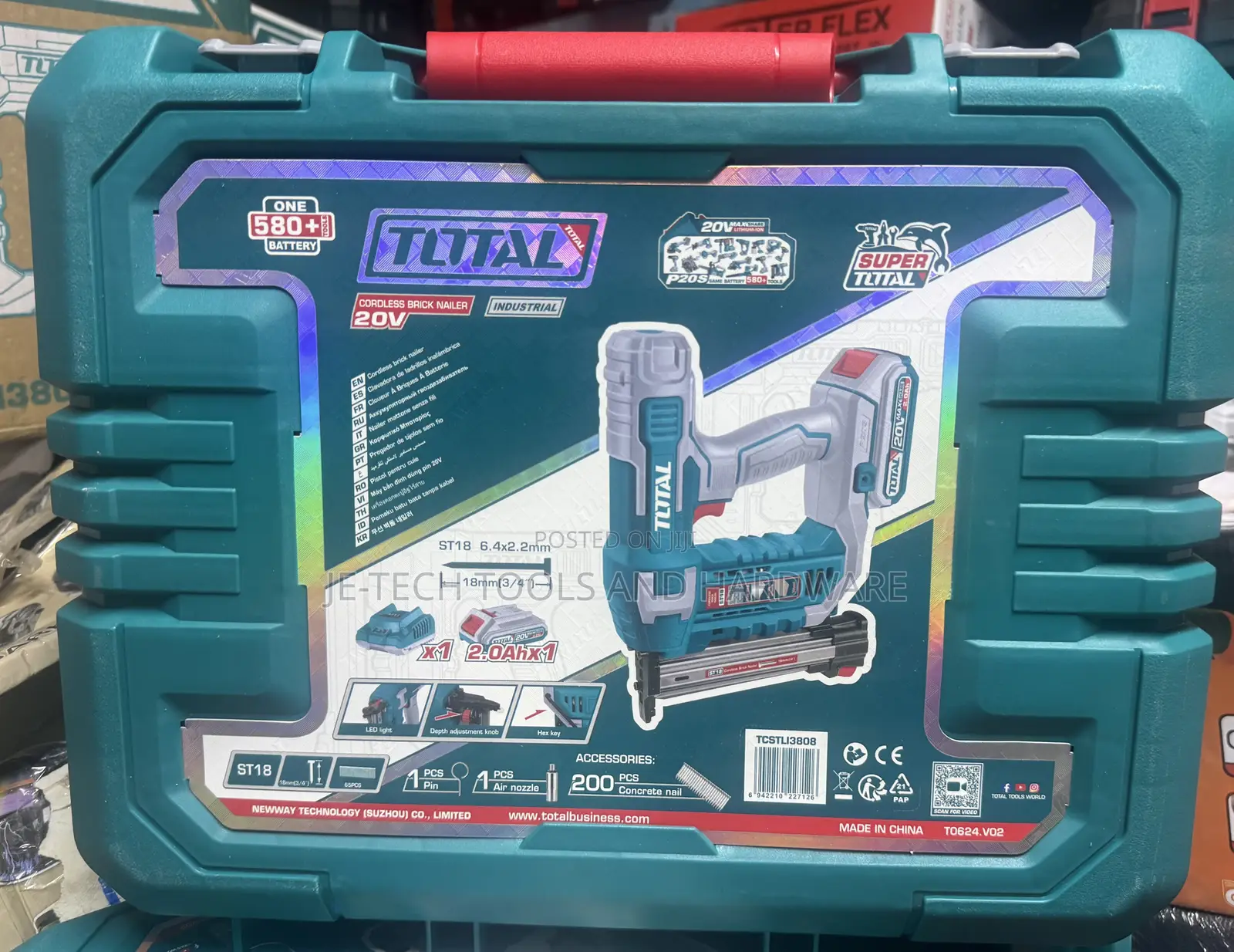 20v Cordless Braid Nailer F35