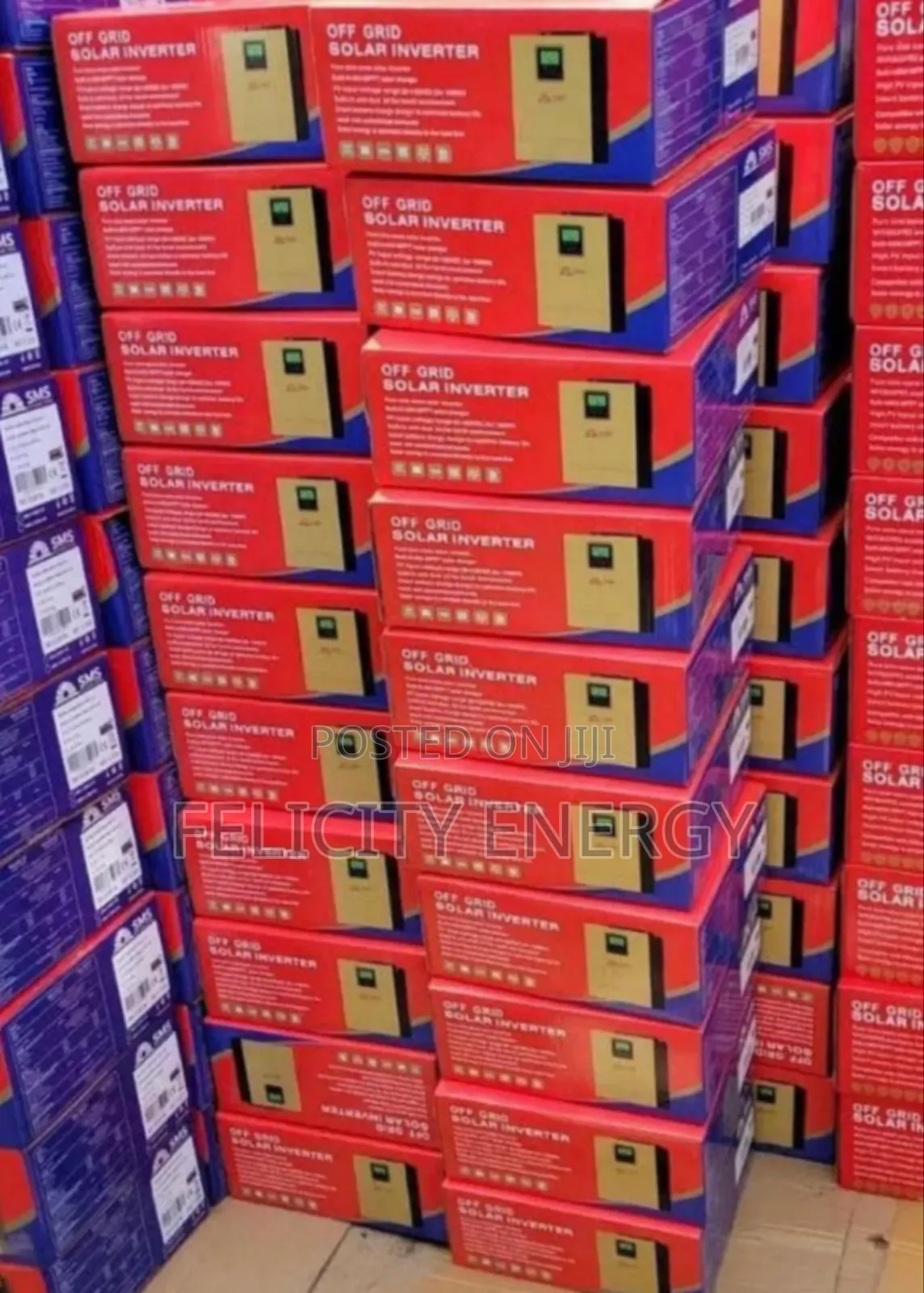 SMS Hybrid Inverter 10.2kva 48v + MPPT Charge Controller 120amps