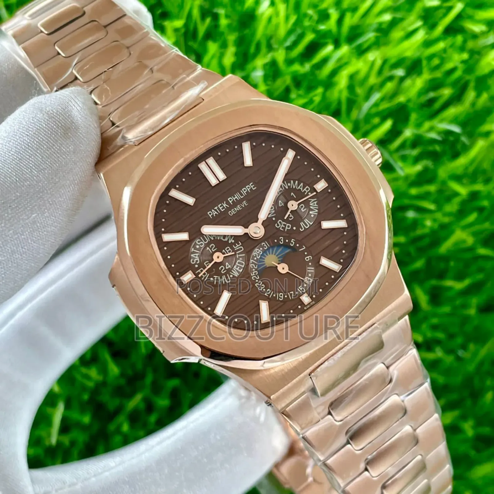 Original Patek Philippe Gold Stainless Steel Chronograph Quartz Watch