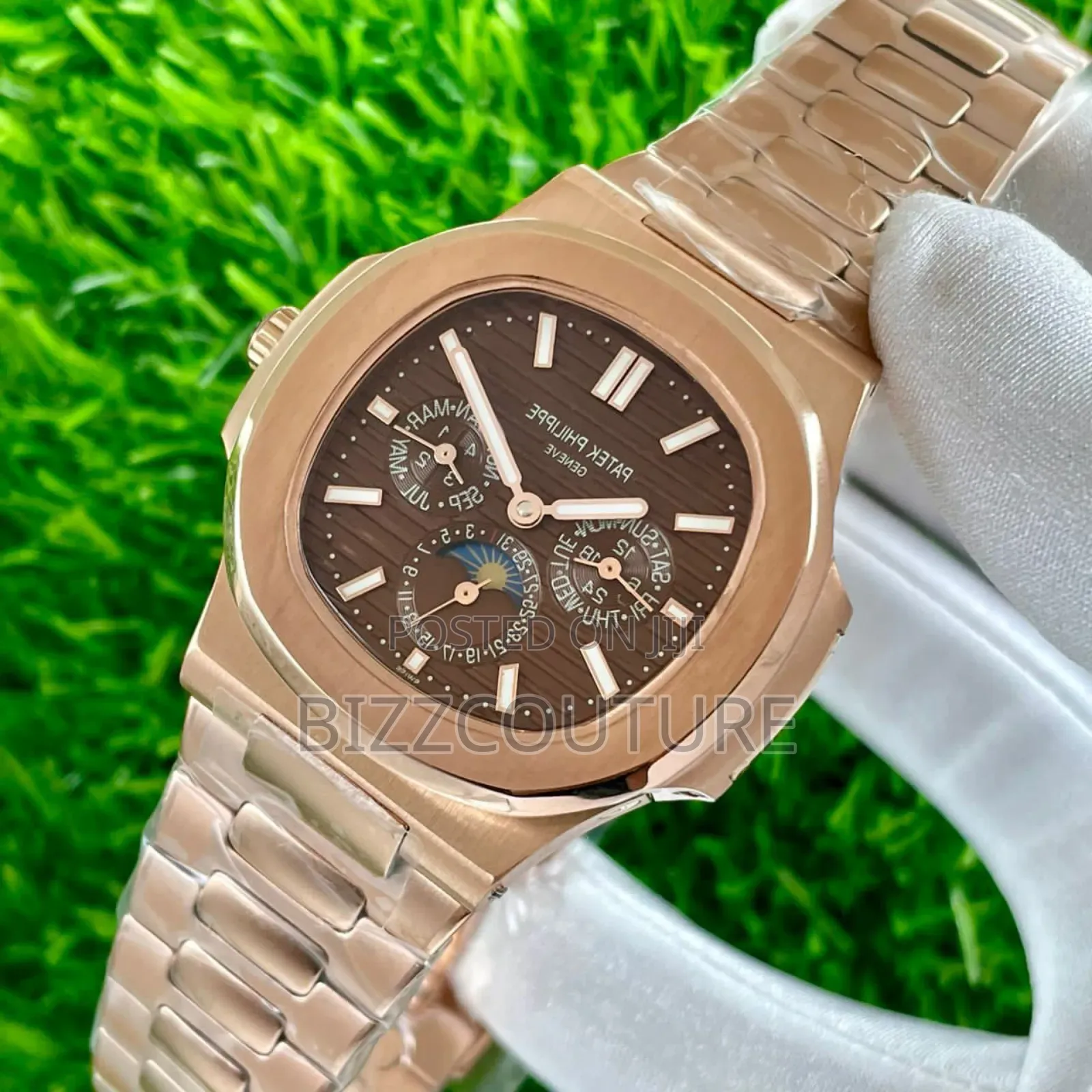 Original Patek Philippe Gold Stainless Steel Chronograph Quartz Watch