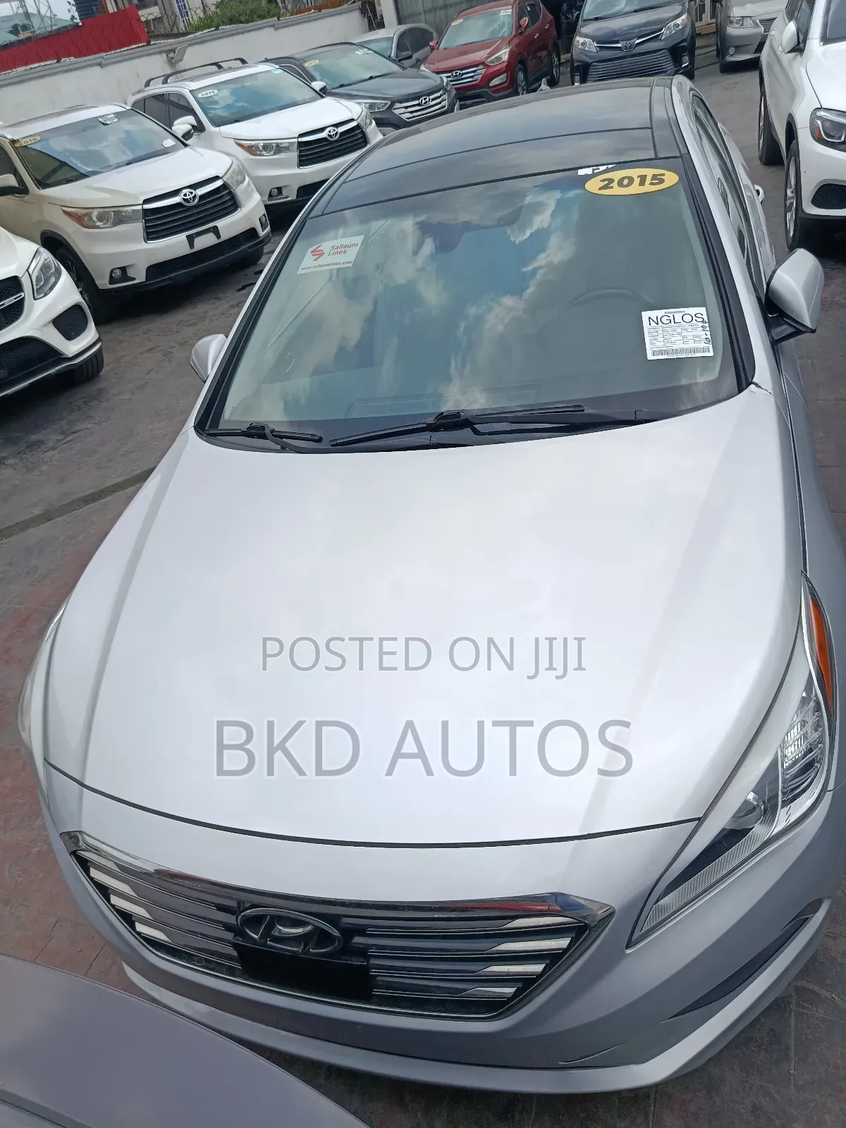 Hyundai Sonata Limited 4dr Sedan (2.4L 4cyl 6A) 2015 Silver