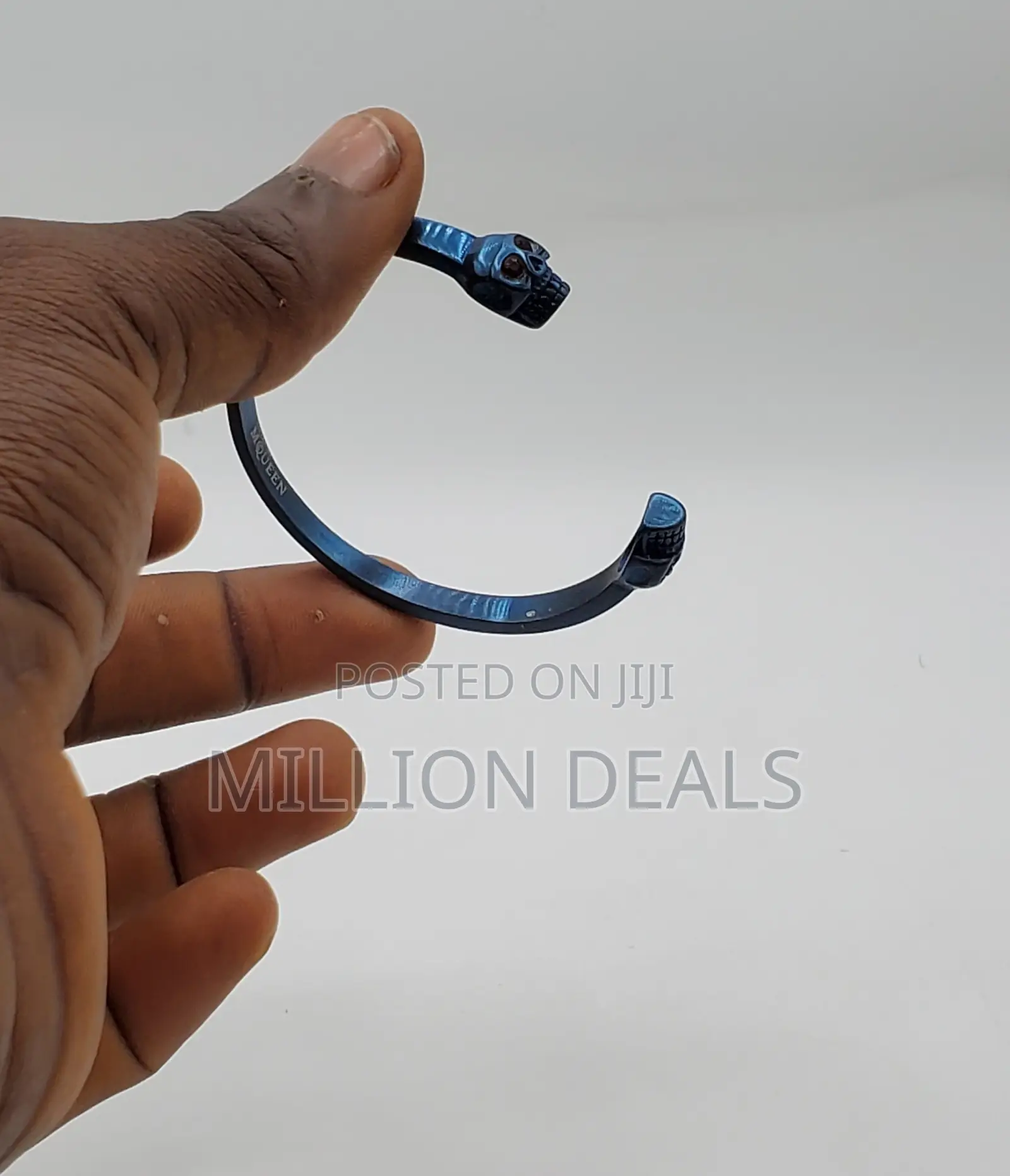 Blue Ski Luxury Mqueen Link Bracelet