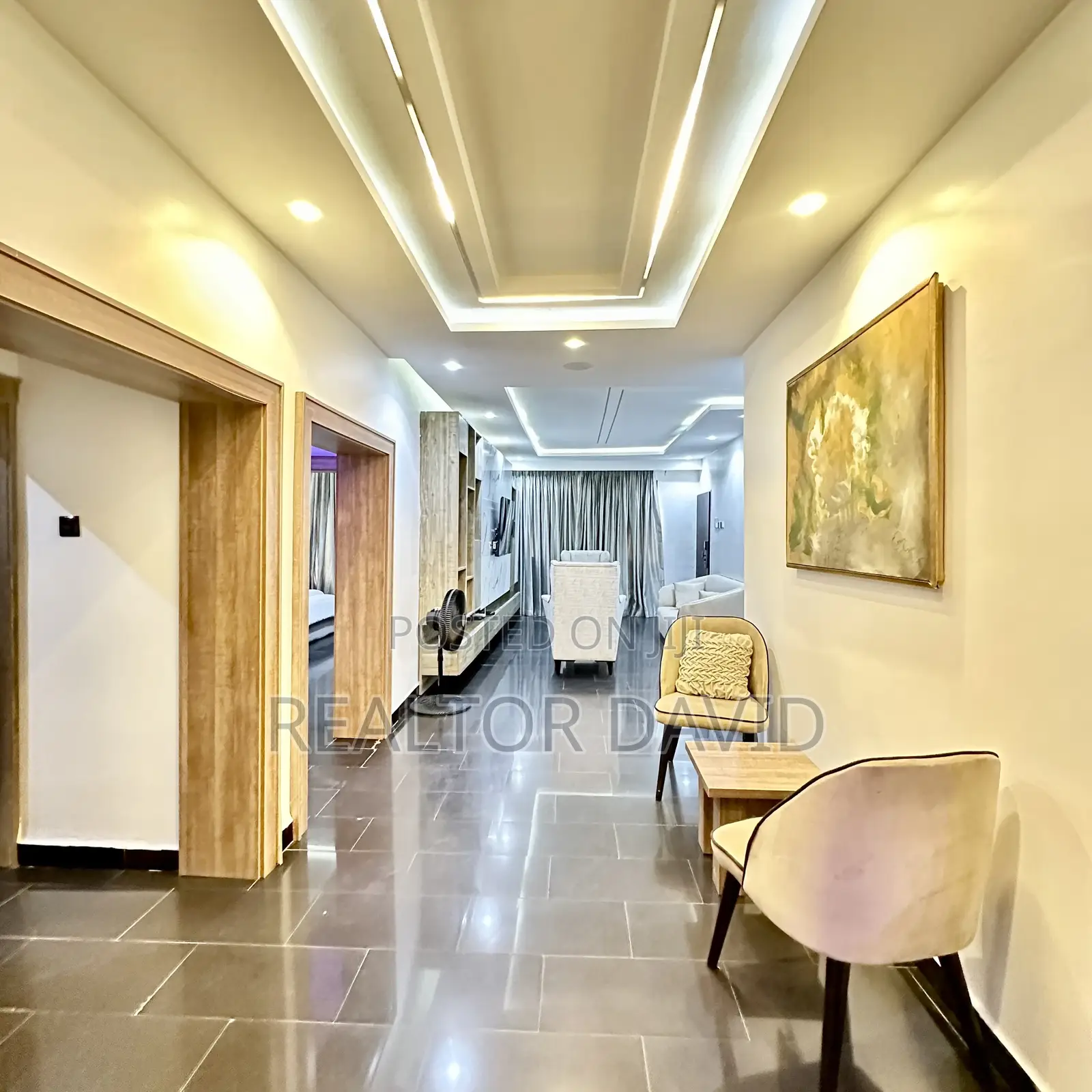 Modern 2-Bedroom Shortlet With Dstv, Wifi Constant Light