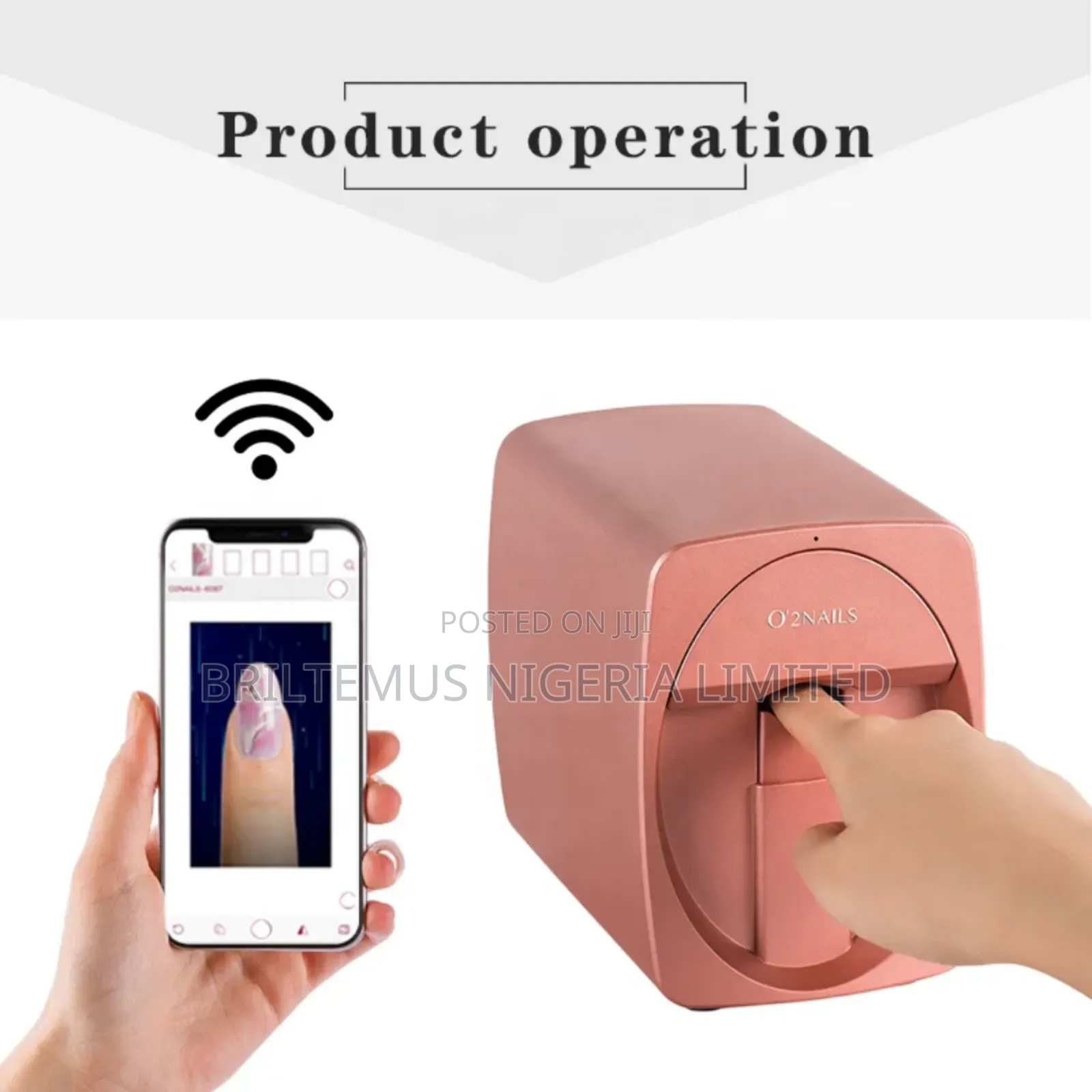 O2 Nails Printing Machine