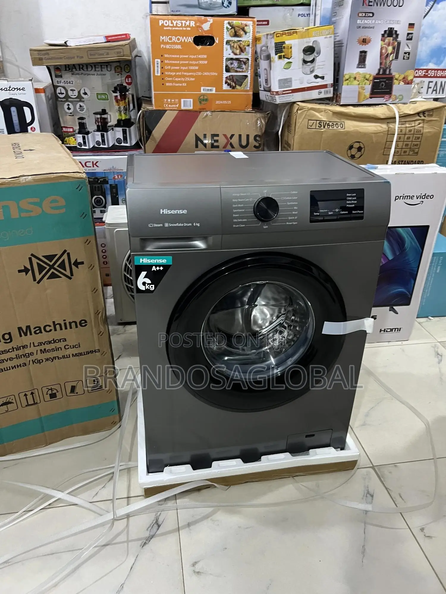 Buy Hisense 6kg Front Load Washer – Brand New and Sealed