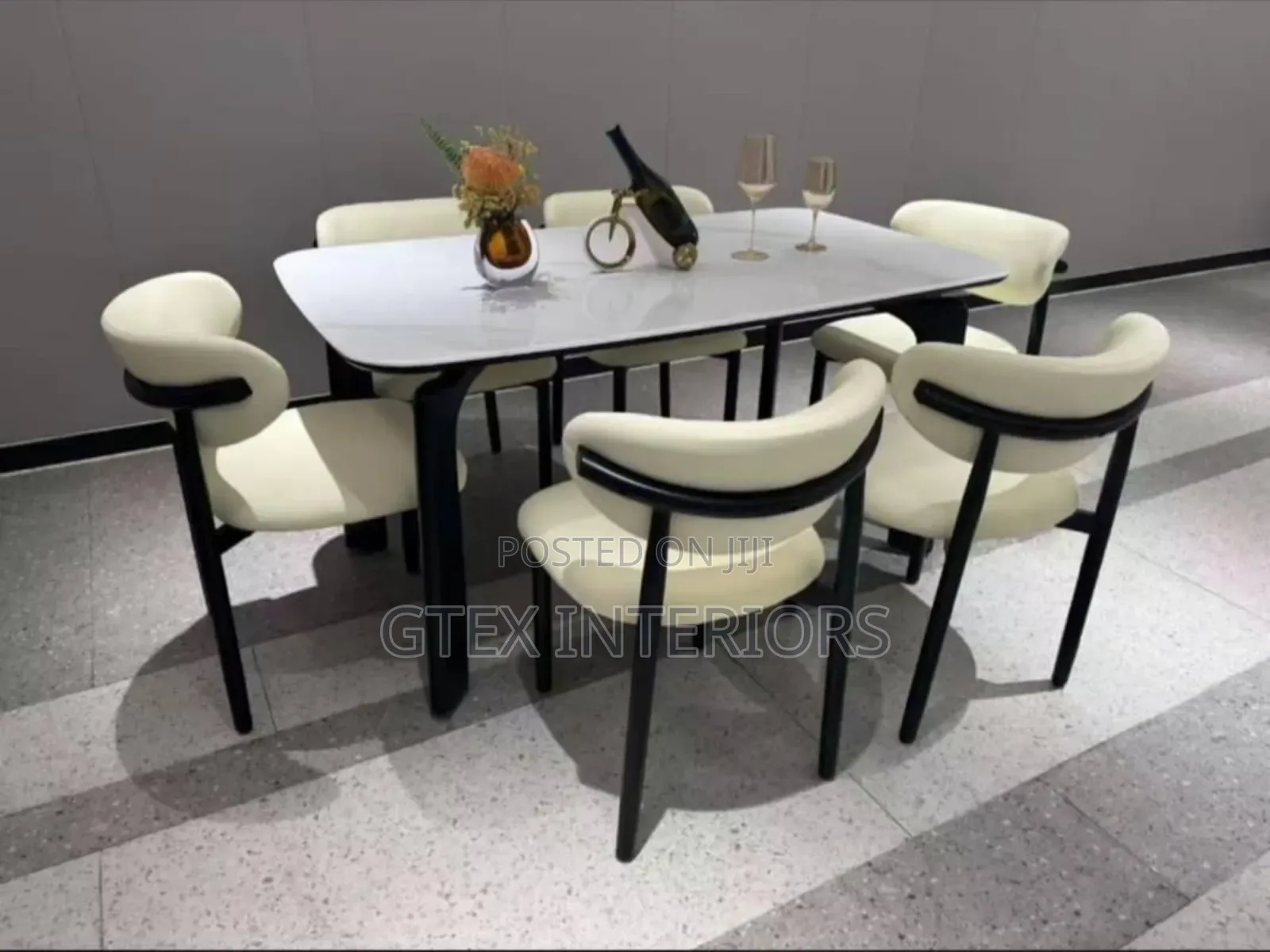 Unique Marble Dinning Set