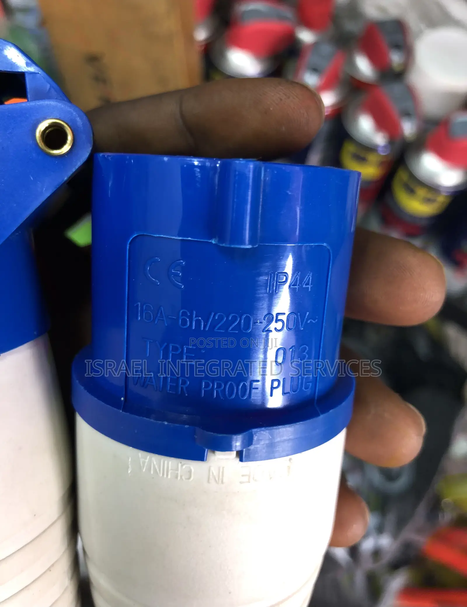 Industrial Socket 16ams - 6h/220- 250v / 3pin