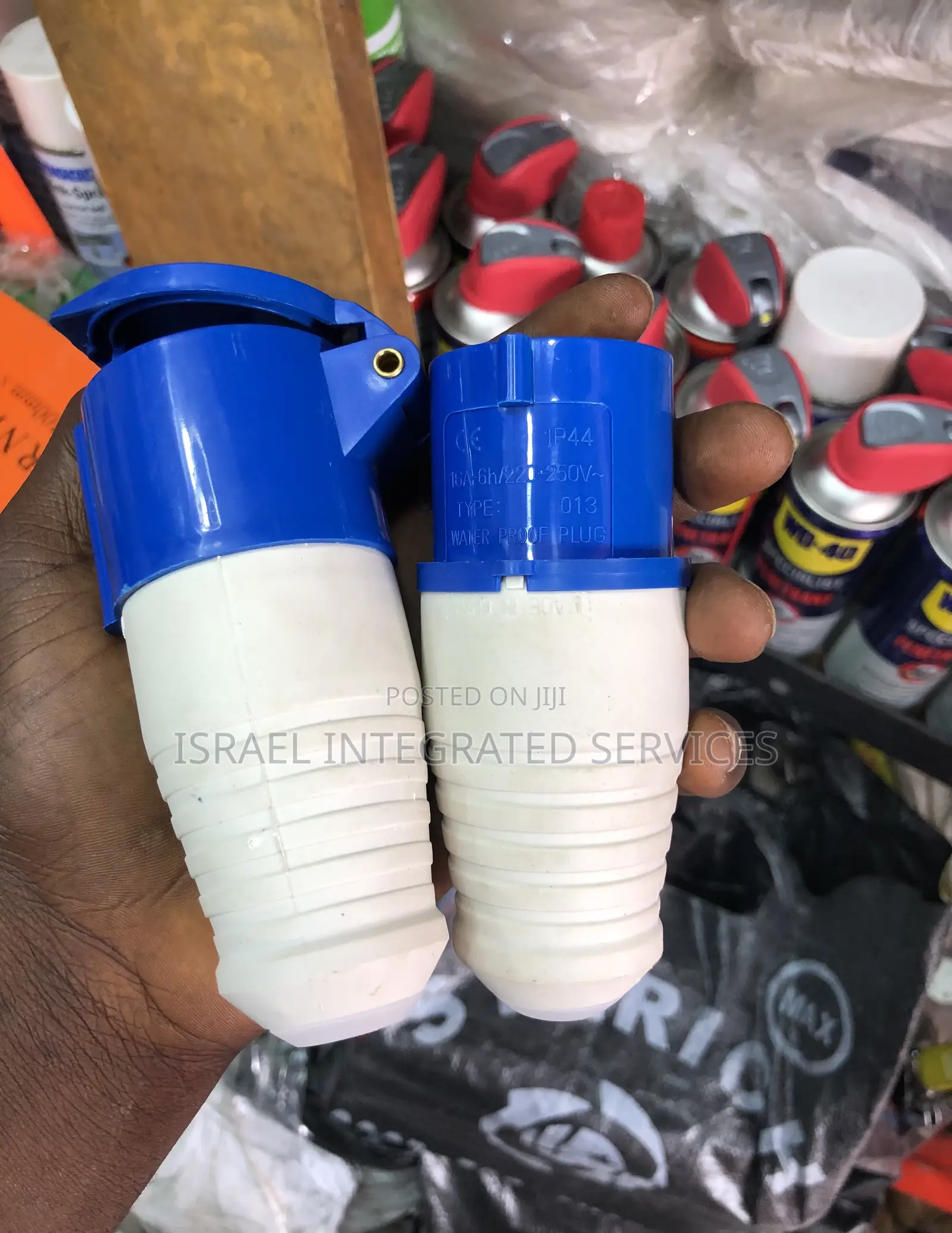 Industrial Socket 16ams - 6h/220- 250v / 3pin