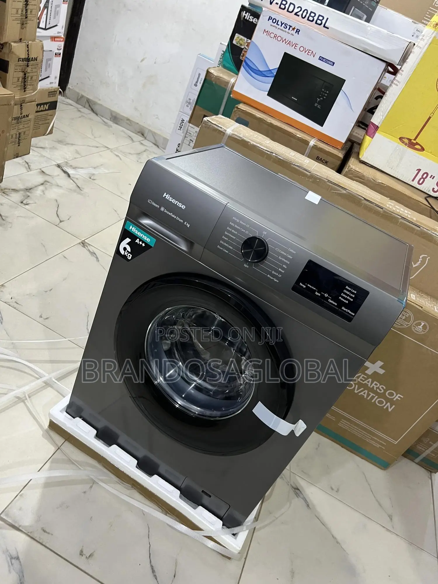 Compact Front Load Washer – Hisense 6kg Model