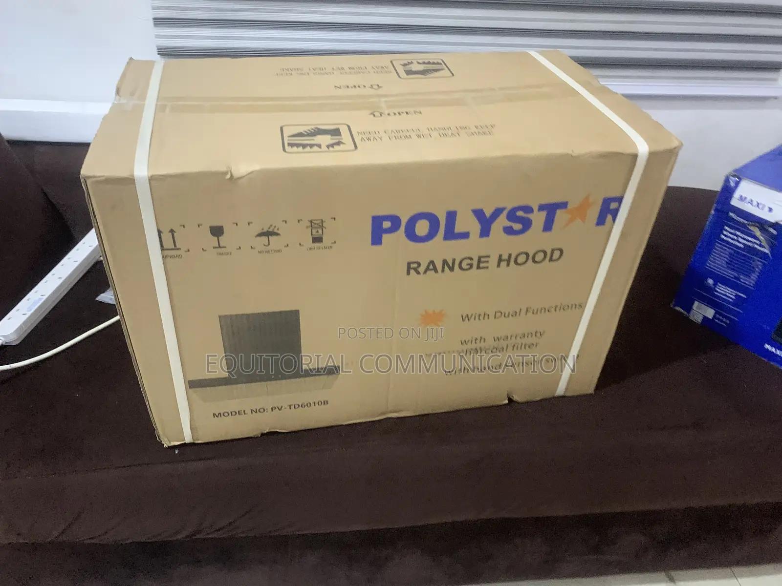 Polystar Black Glass Cooker Hood Pv-Td6010b