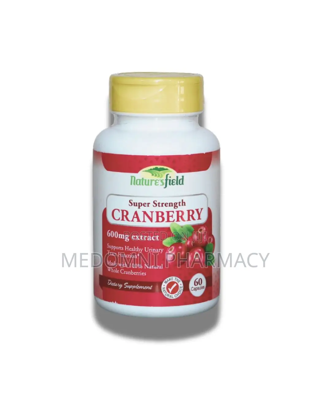Nature’S Field High-strength Cranberry – 60 Capsules