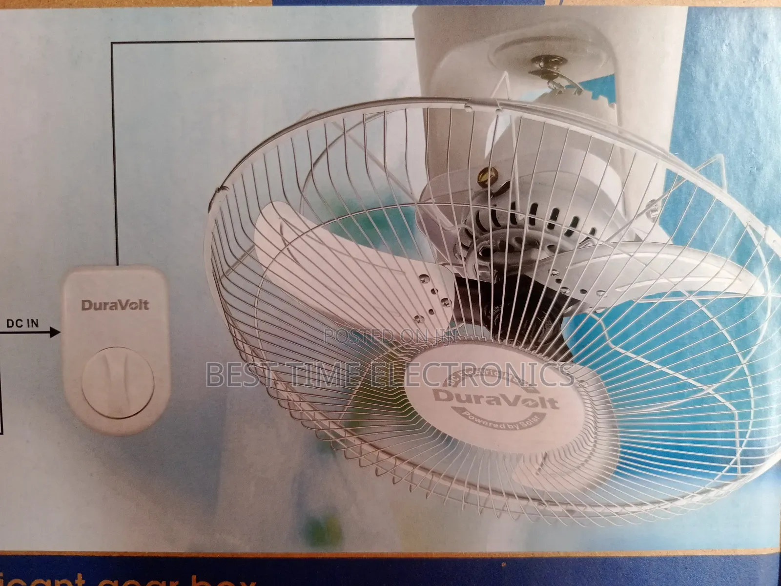 16" Duravolt Ac/Dc Inverter Orbital Fan