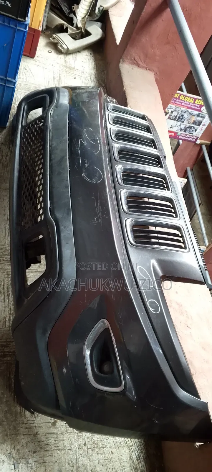Complete Front Bumper Jeep Cherokee 2016