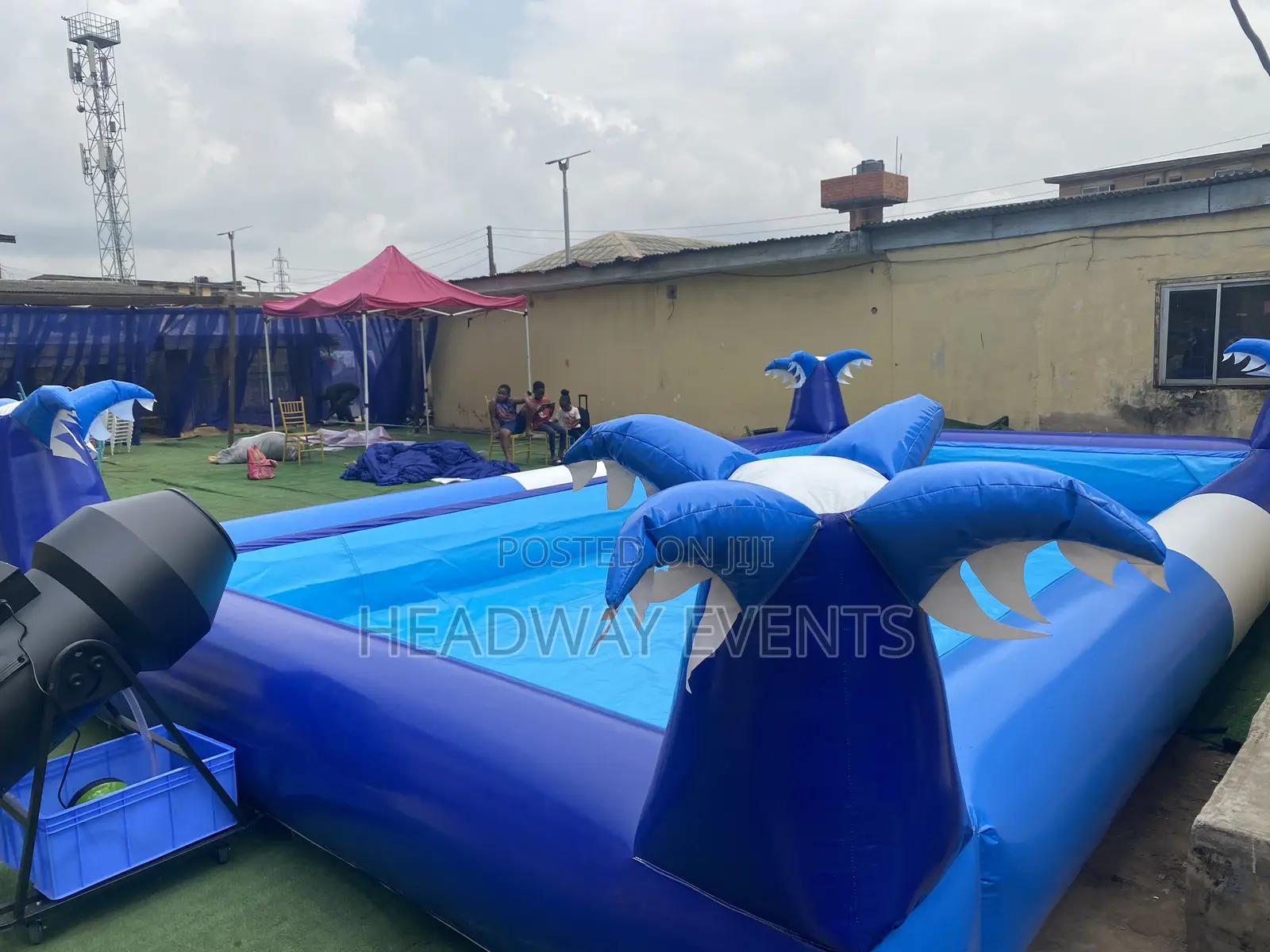 Inflatable Mobile Swimming Pool Available for Rent
