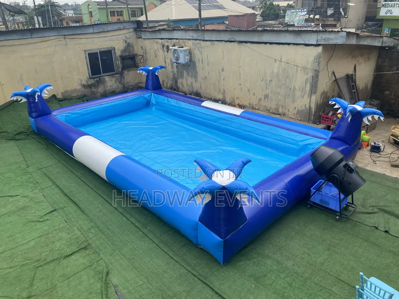 Inflatable Mobile Swimming Pool Available for Rent