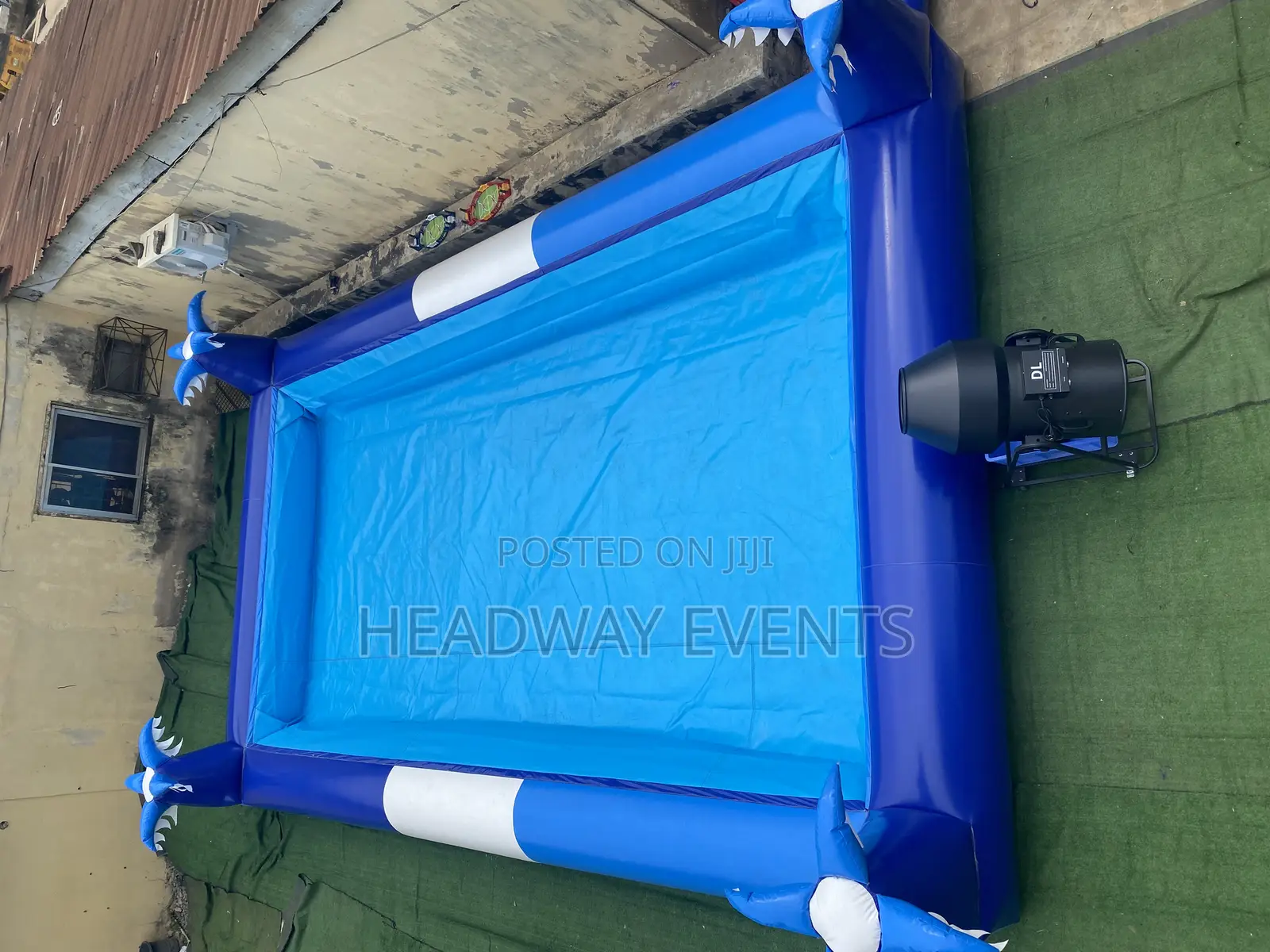 Foam Machine Used With Inflatable Mobile Swimming Pool