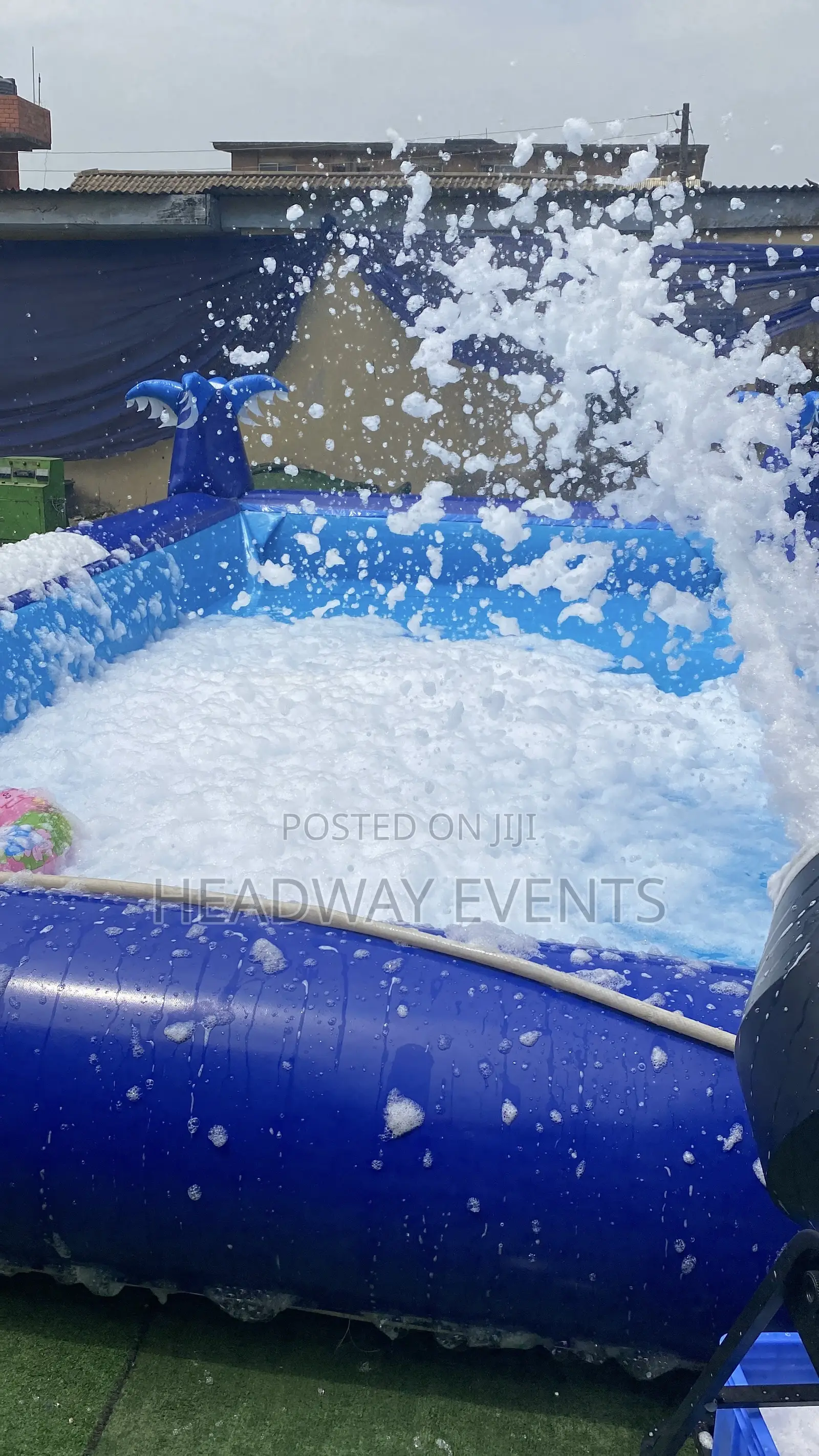 Foam Machine for Water Pool Splash Party for Adult and Children