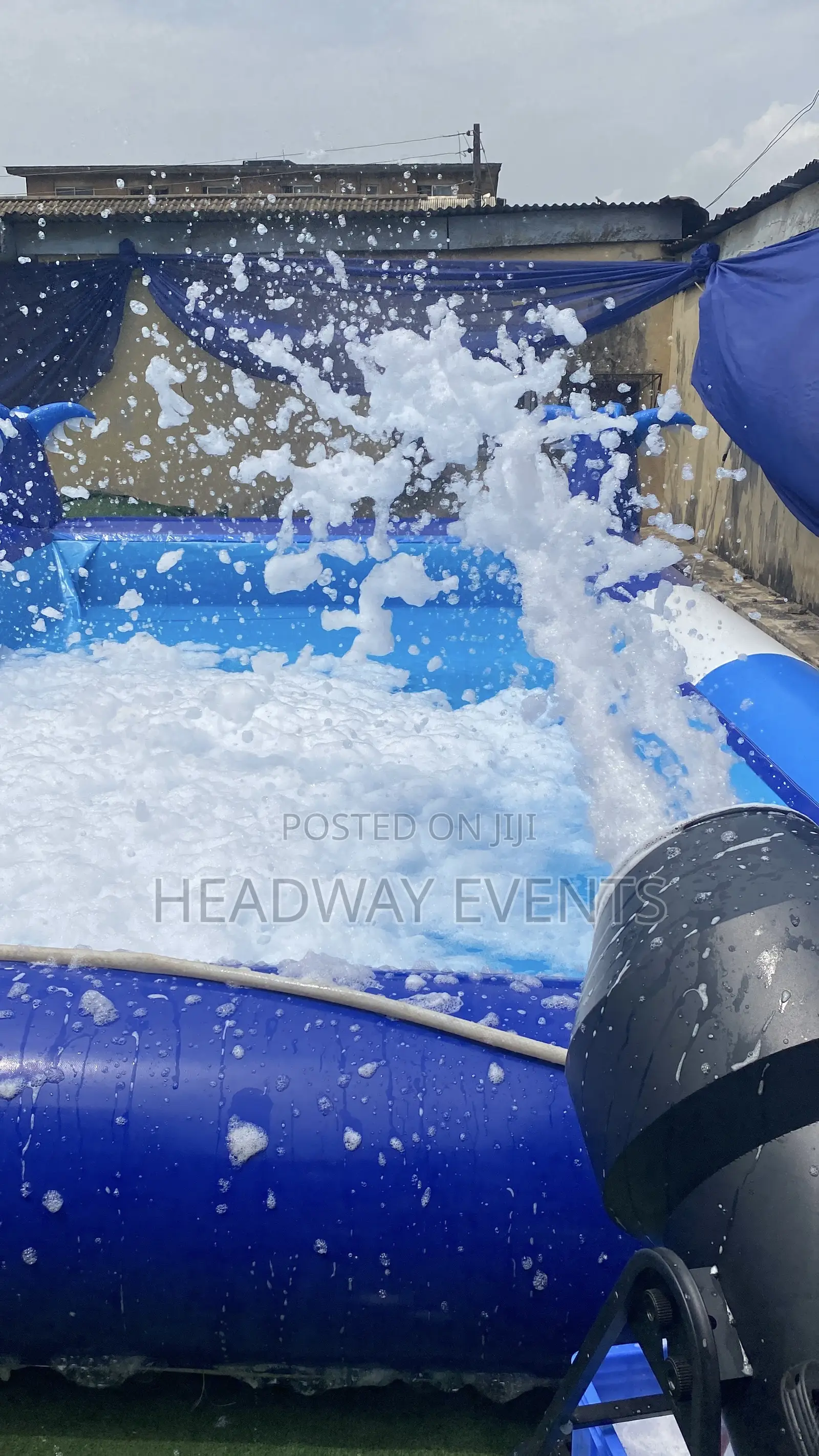 Foam Machine for Water Pool Splash Party for Adult and Children