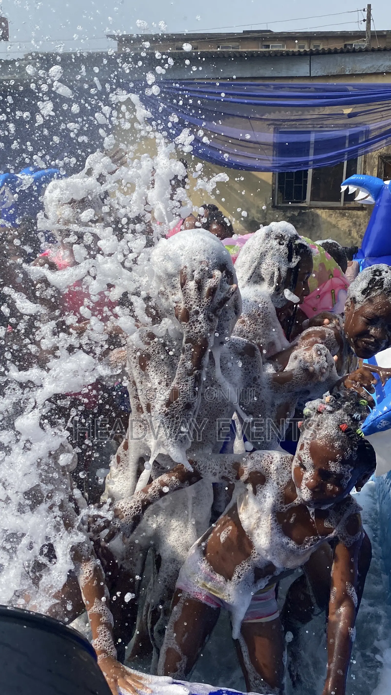Foam Machine for Water Pool Splash Party for Adult and Children