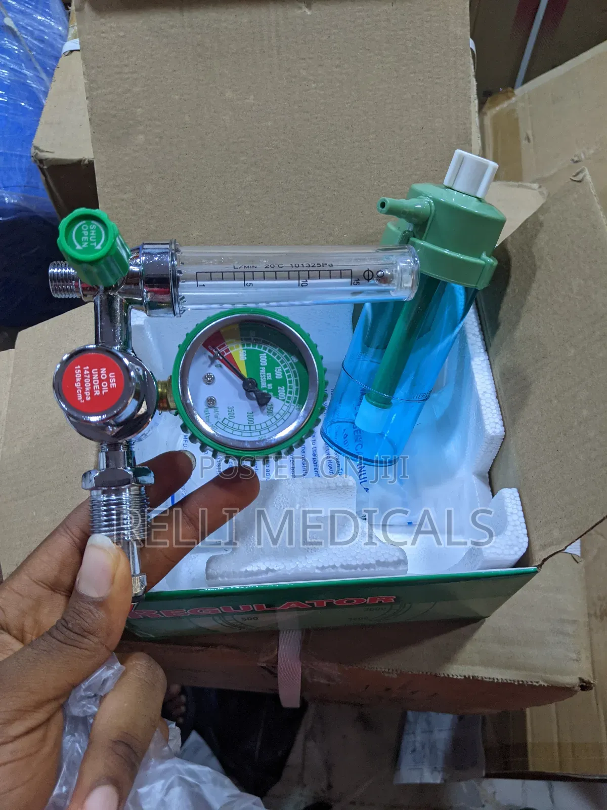 Oxygen Gauge (Oxygen Regulator)