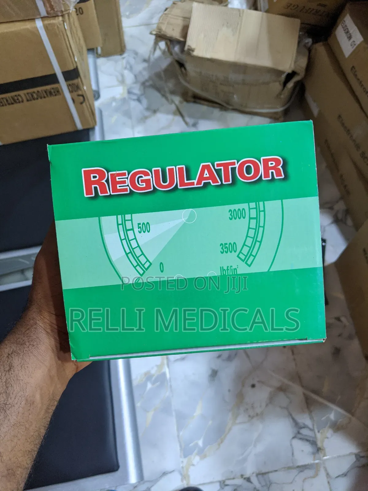 Oxygen Gauge (Oxygen Regulator)