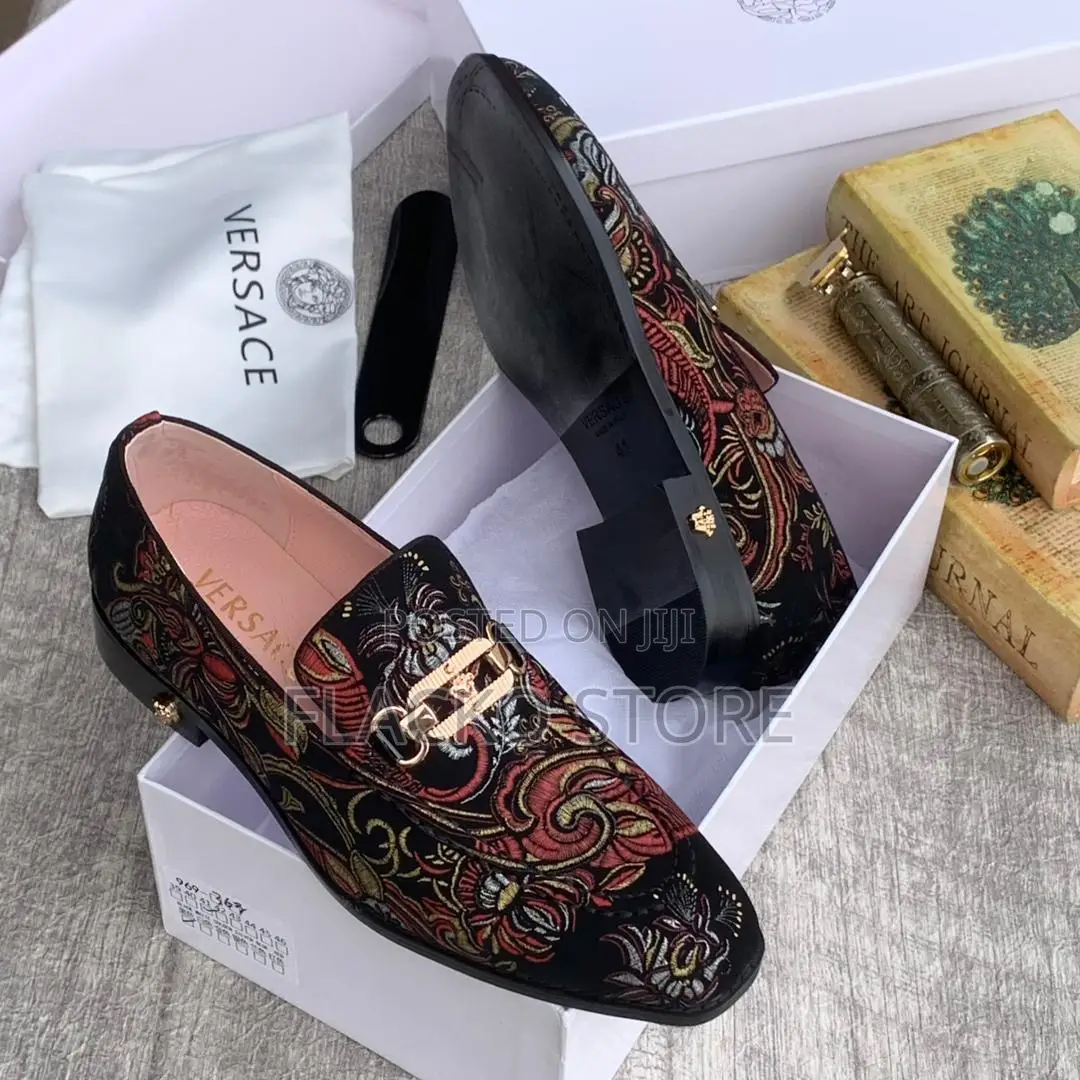 Original Versace Casual Loafers Shoes