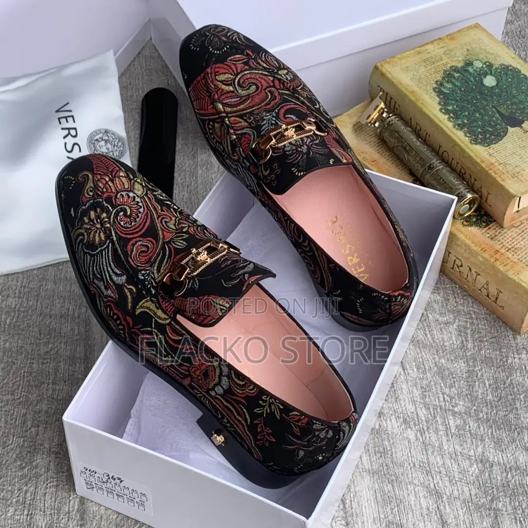 Original Versace Casual Loafers Shoes