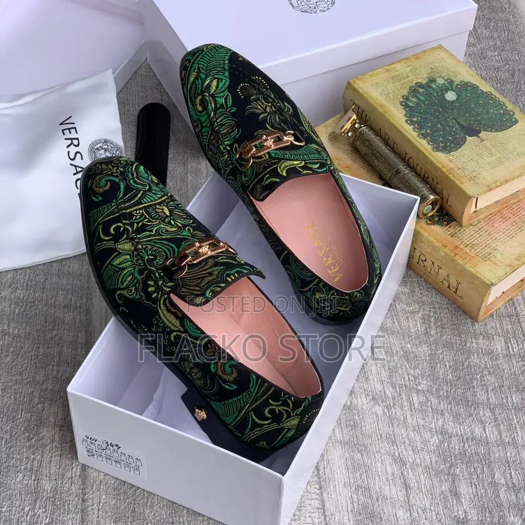 Original Versace Casual Loafers Shoes