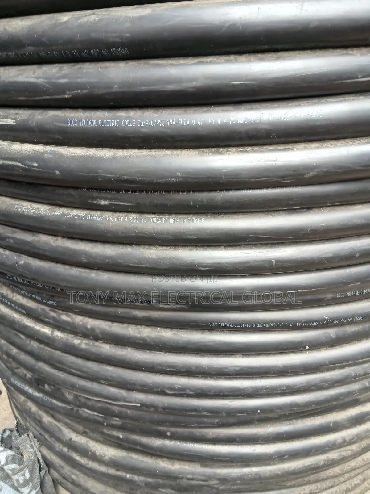 70mm 4core Armoured Cable Full Gauge Coleman