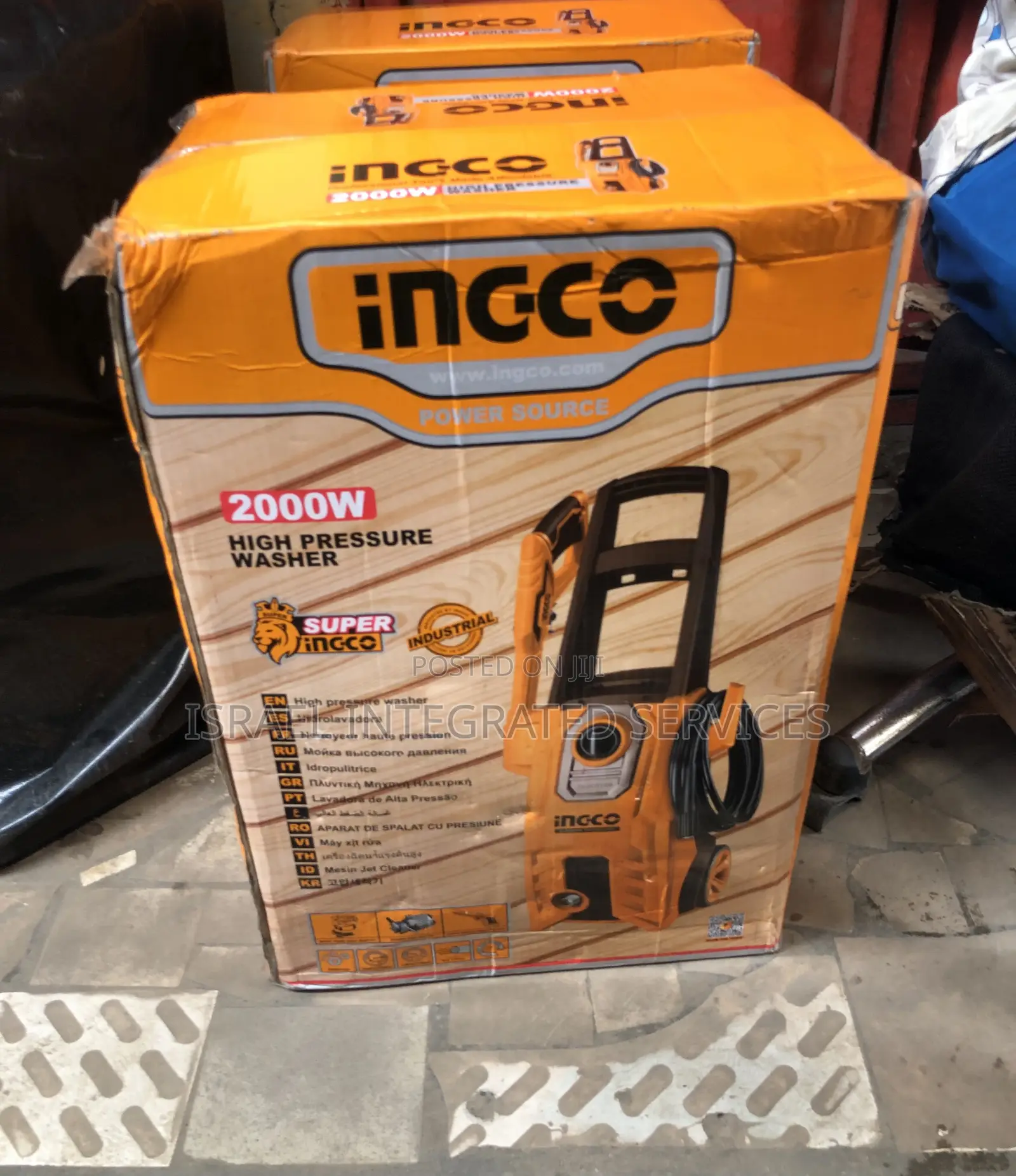 High Pressure Washer 2000w