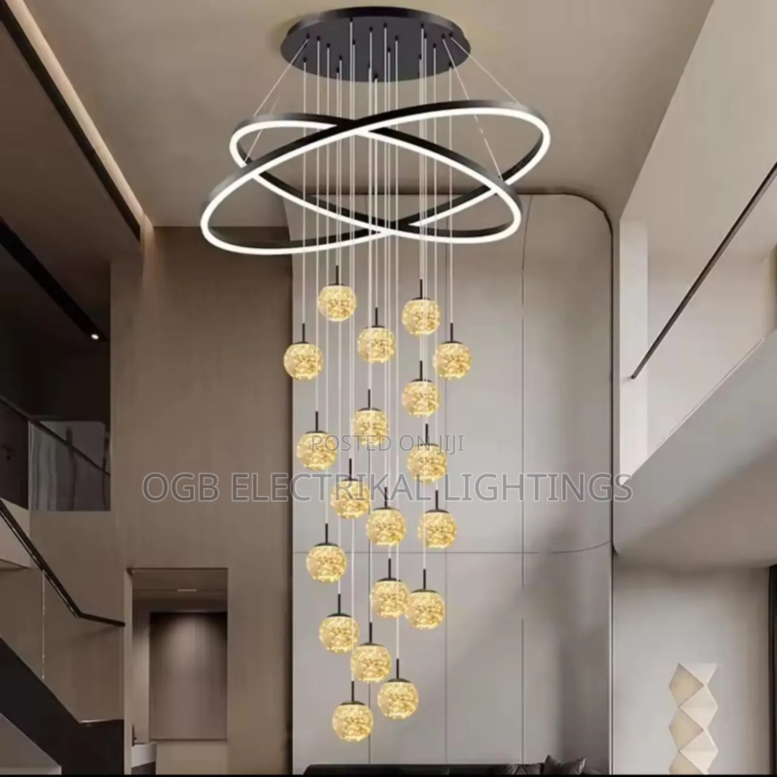 Nordic Led Glass Pendant Light