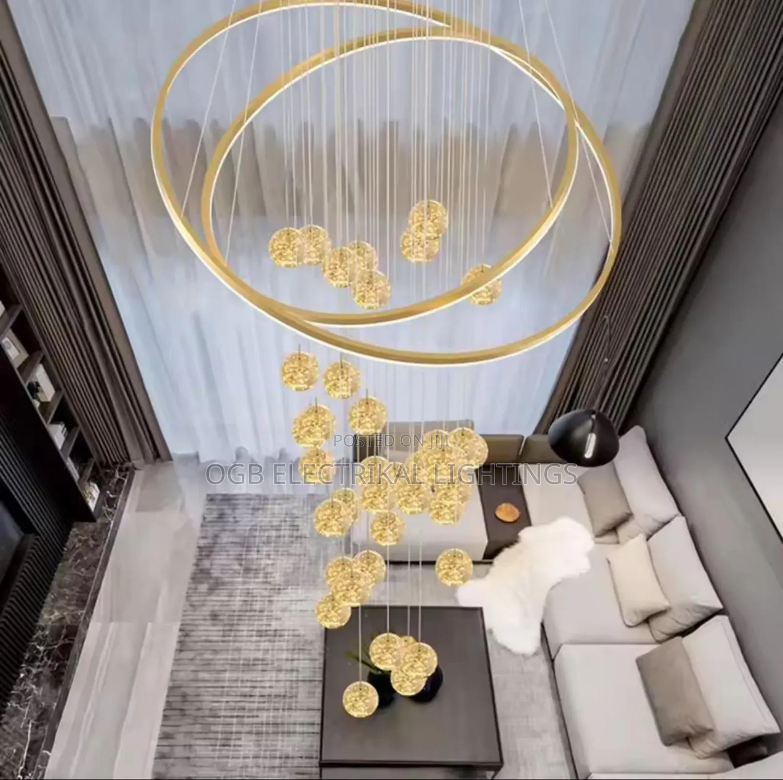 Nordic Led Glass Pendant Light
