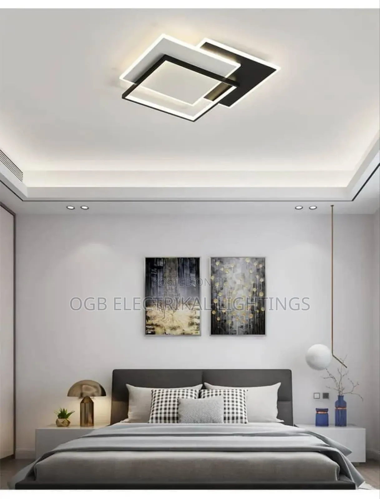 Simple Room Hotel Art Bar Lamp