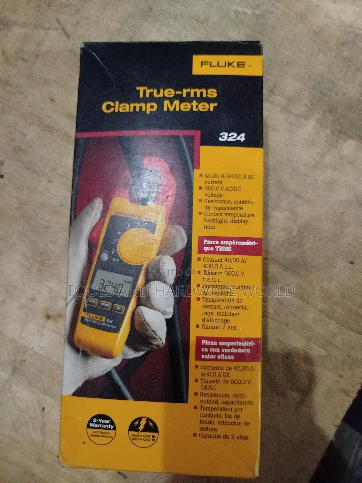 Fluke 324 True-RMS Clamp Meter