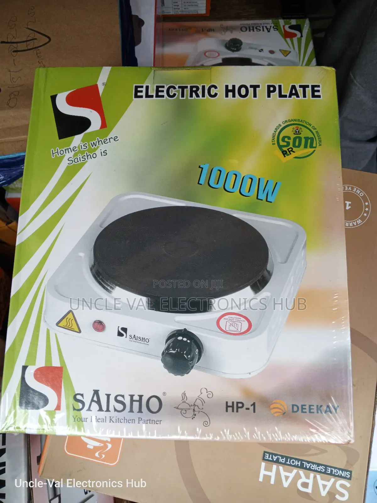 Saisho Single Electric Hotplate