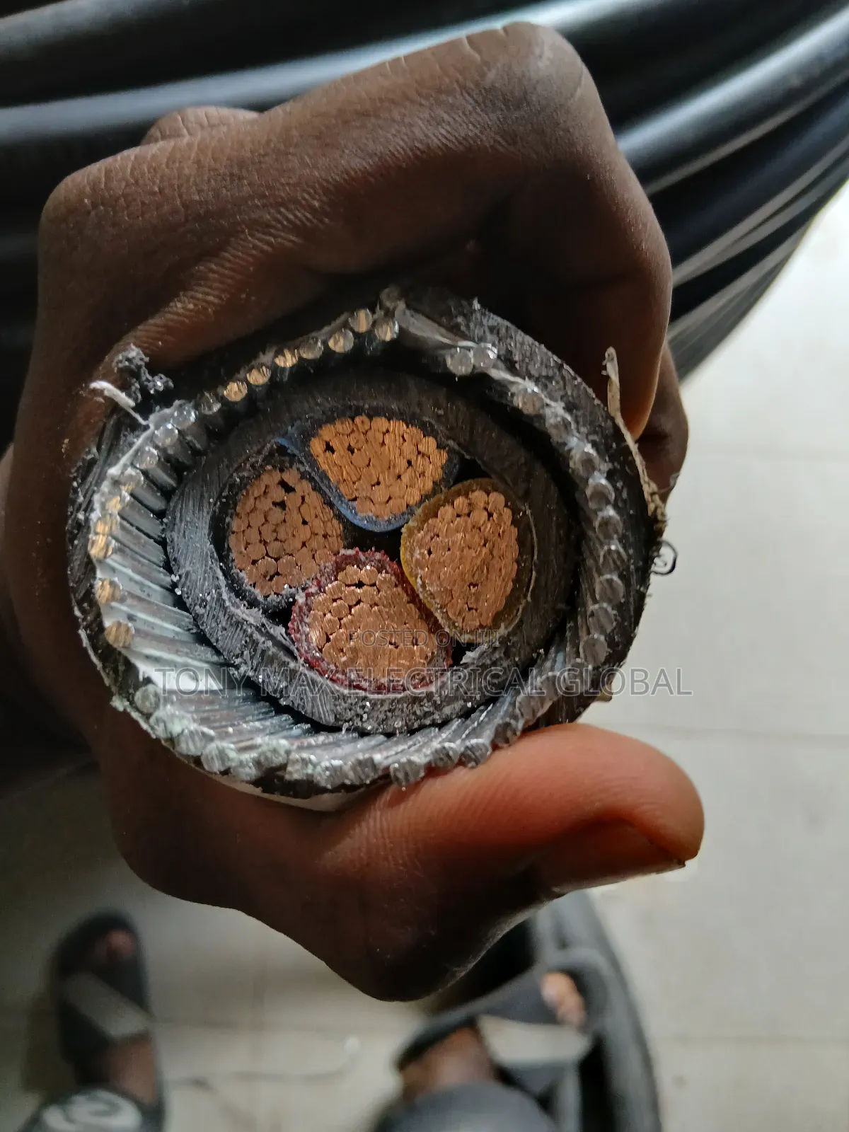 50mm 4core Armoured Cable Full Gauge Bicc