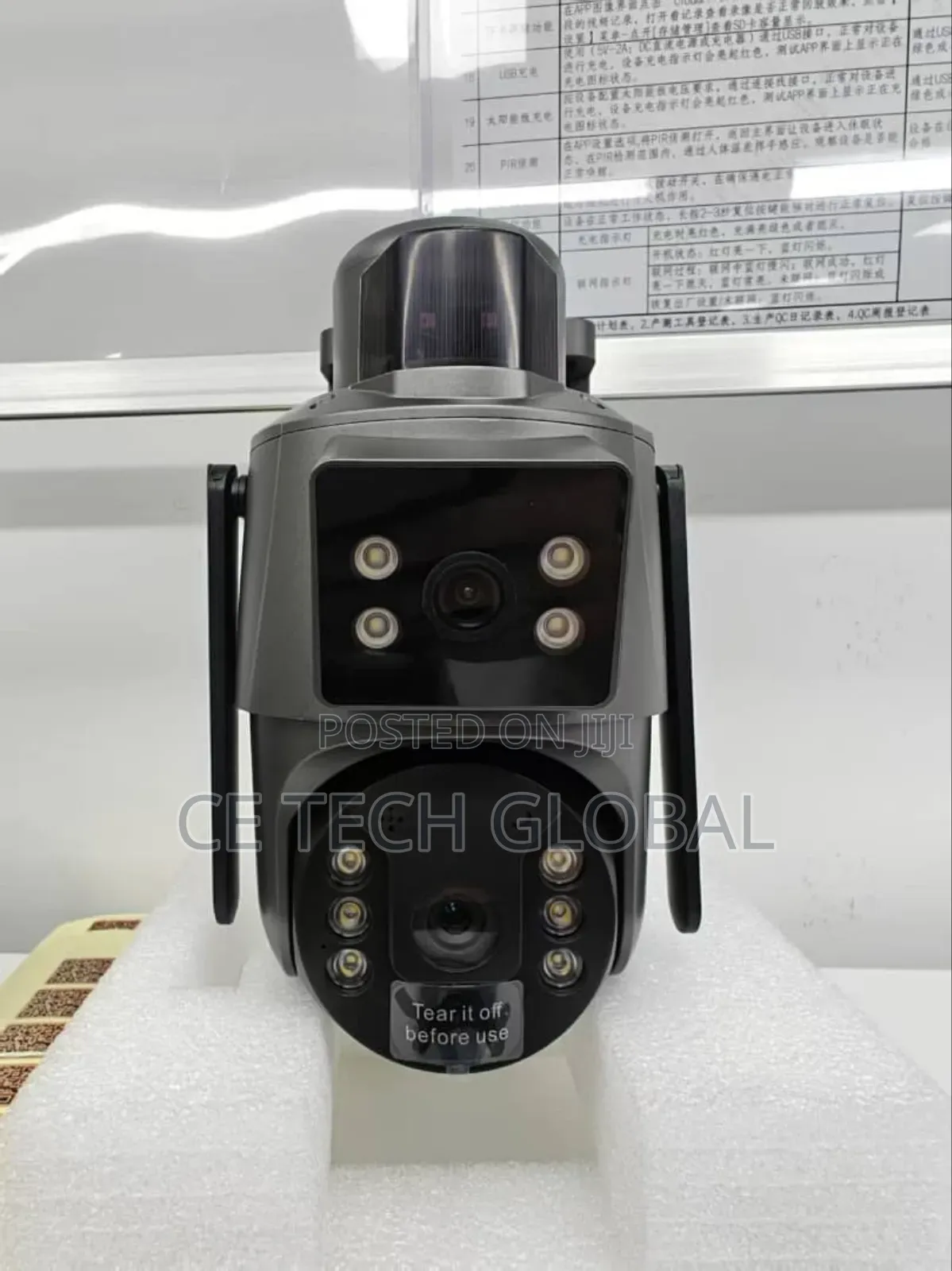 Solar Camera -8mp Smart Dual Lens Solar PTZ Camera